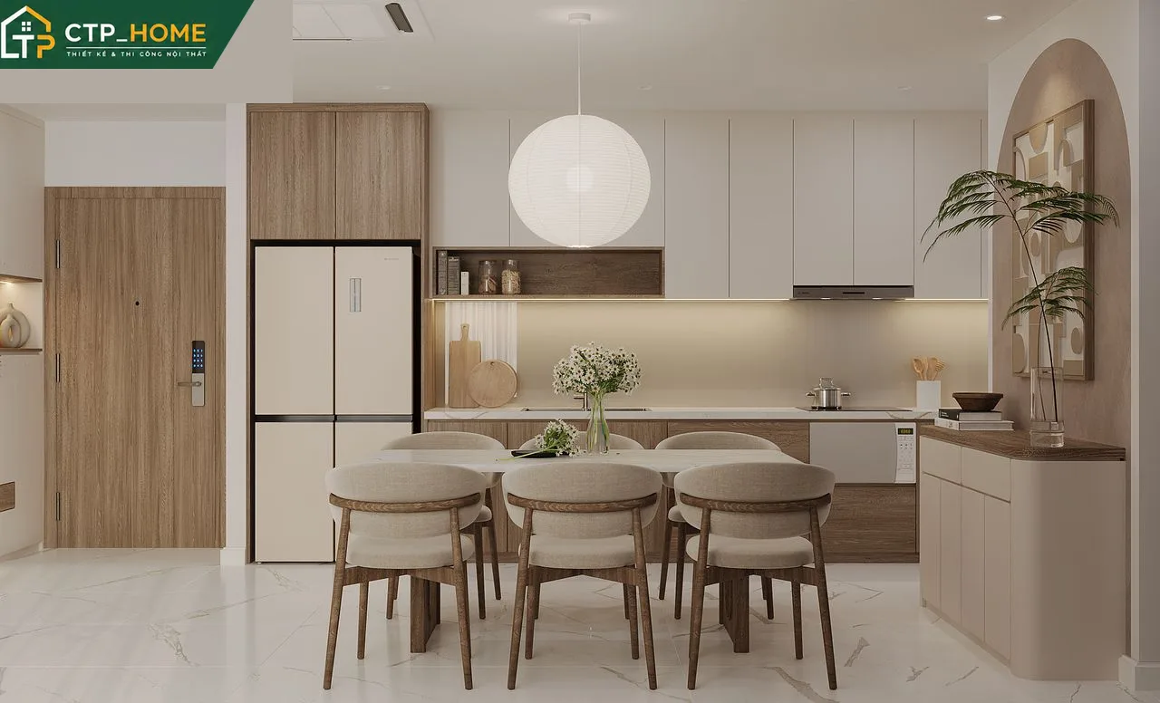 Nội thất phòng ngủ master dự án Celesta Rise 107m2