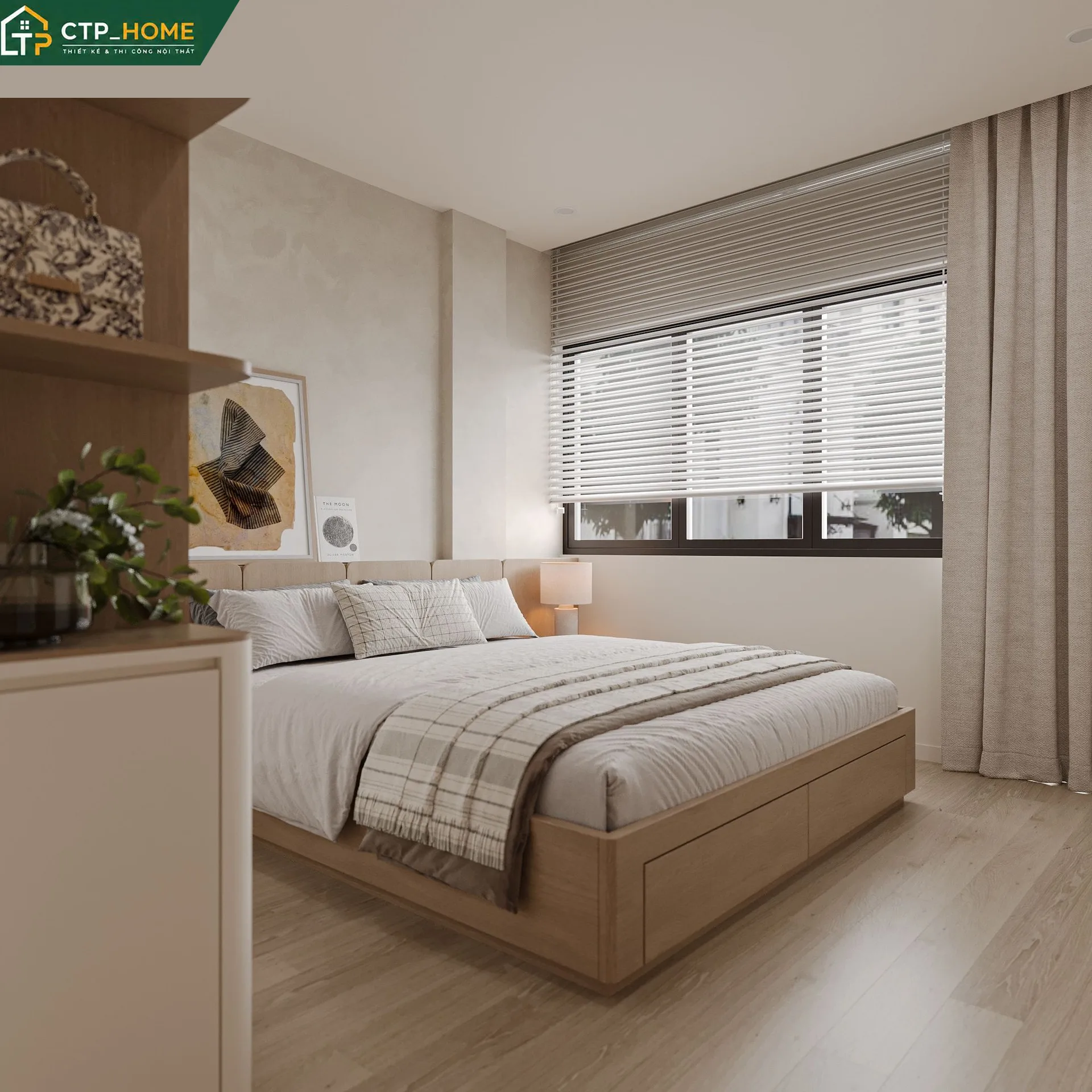 Chi tiết tủ kệ gỗ tự nhiên tinh xảo