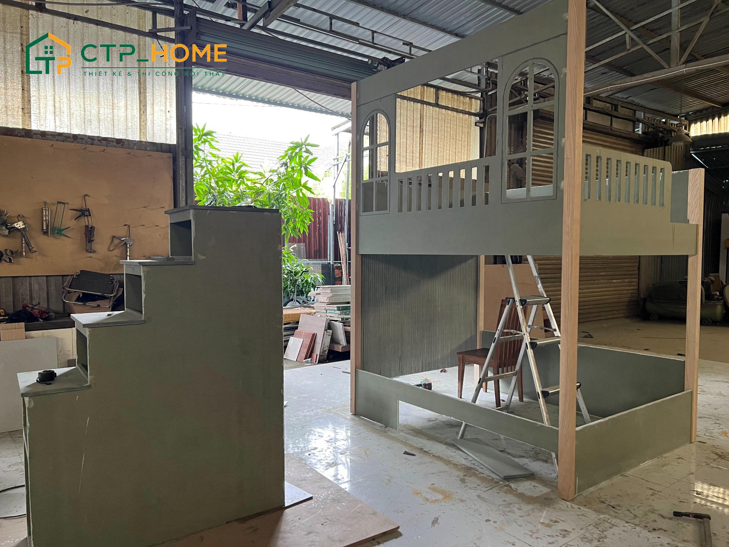 CTP Home tiến hành sản xuất nội thất trực tiếp tại xưởng