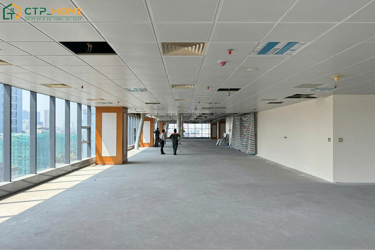 CTP Home khảo sát hiện trạng và thống nhất phương án thiết kế và thi công nội thất văn phòng