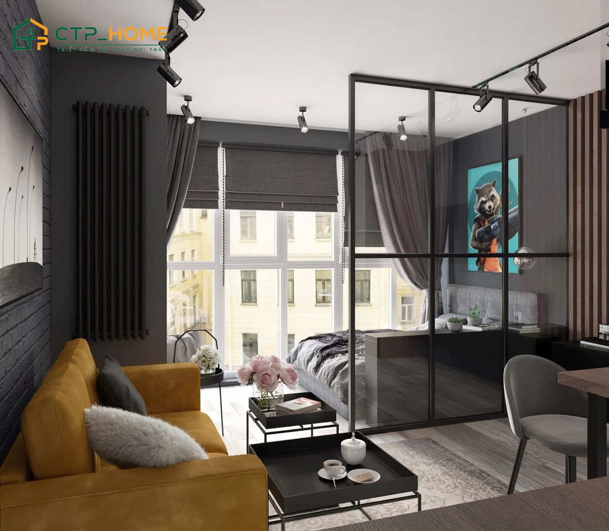 Các mẫu thiết kế nội thất căn hộ Studio phù hợp với nhiều đối tượng khác nhau