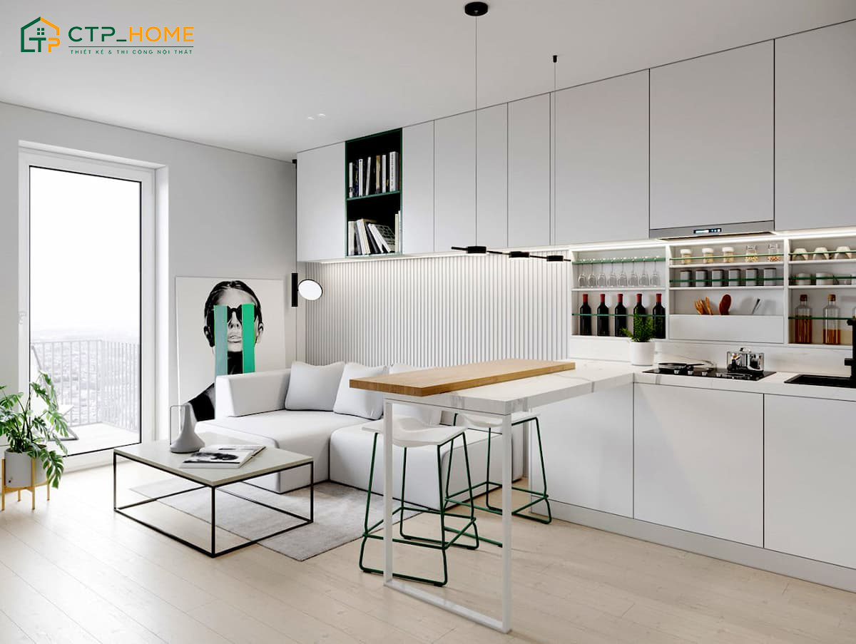 Tạo điểm nhấn cho các mẫu thiết kế nội thất căn hộ Studio bằng những đồ vật độc đáo