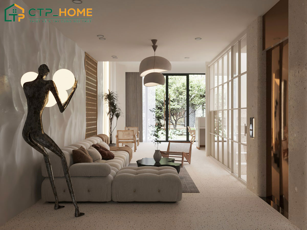 Phong cách thiết kế nội thất Wabi Sabi mộc mạc với chất liệu tự nhiên và vẻ đẹp giản dị