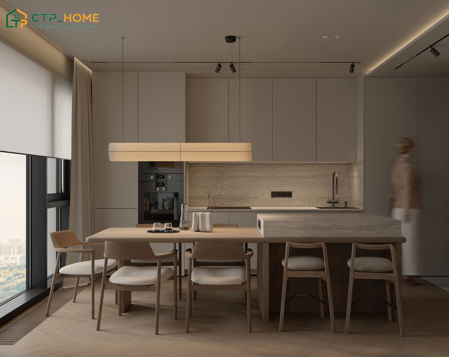 Thiết kế nội thất giúp bố trí công năng rõ ràng, hợp lý và đảm bảo sự tiện nghi