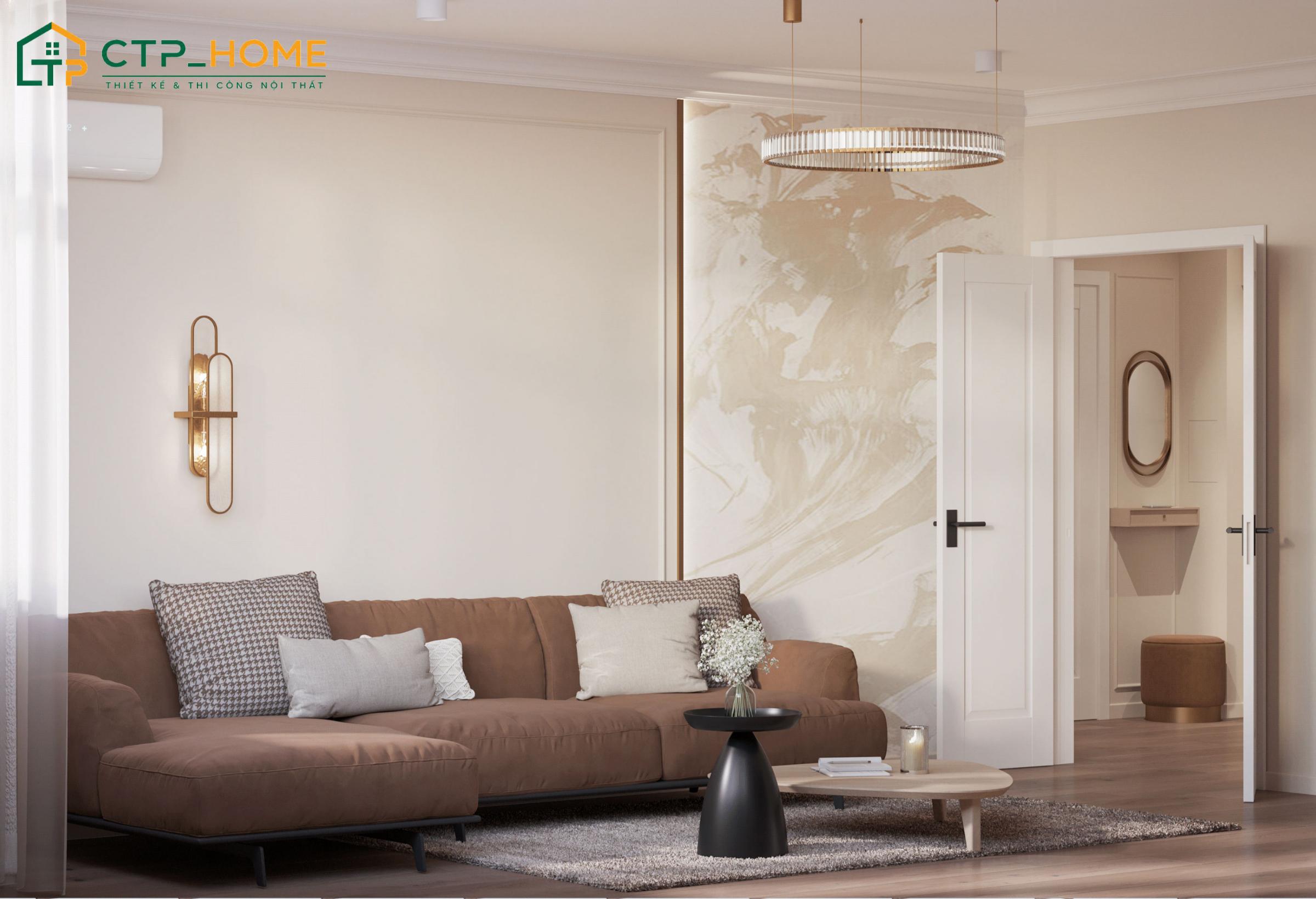 Mẫu thiết kế nội thất chung cư 2 ngủ 55m2 vẫn sẽ ưu tiên các phong cách tối giản, hiện đại