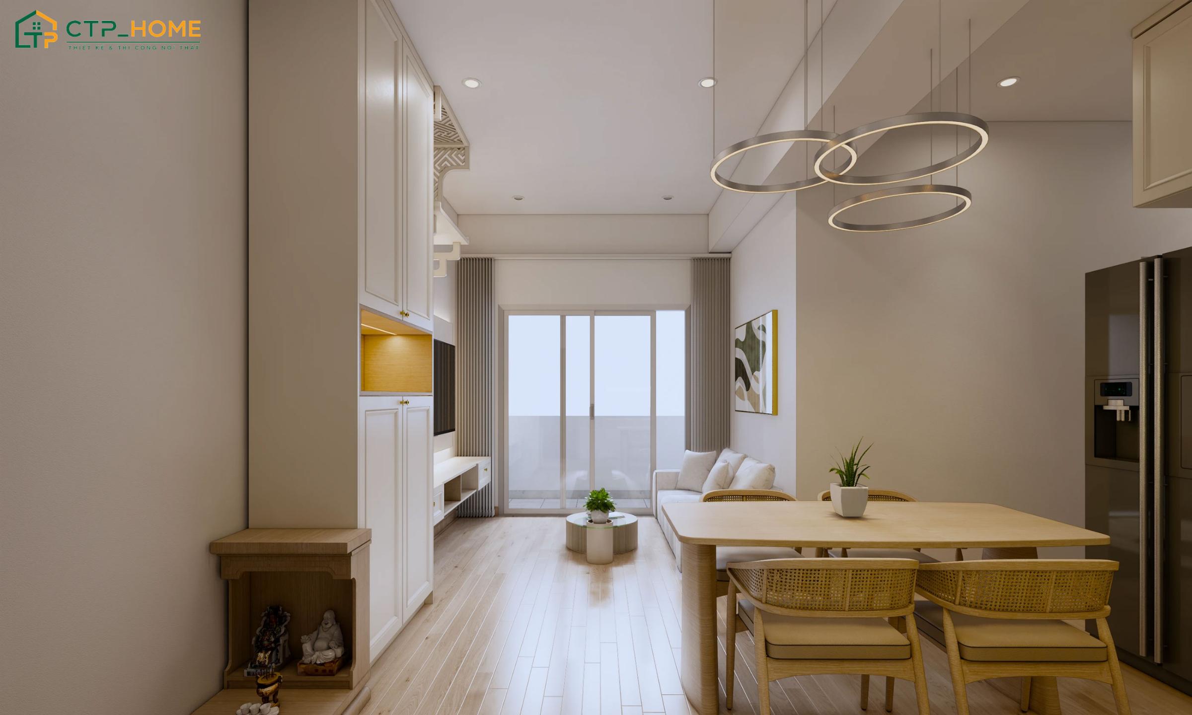 Nội thất nhỏ gọn và chỉ tập trung vào những sản phẩm theo nhu cầu sử dụng thực tế