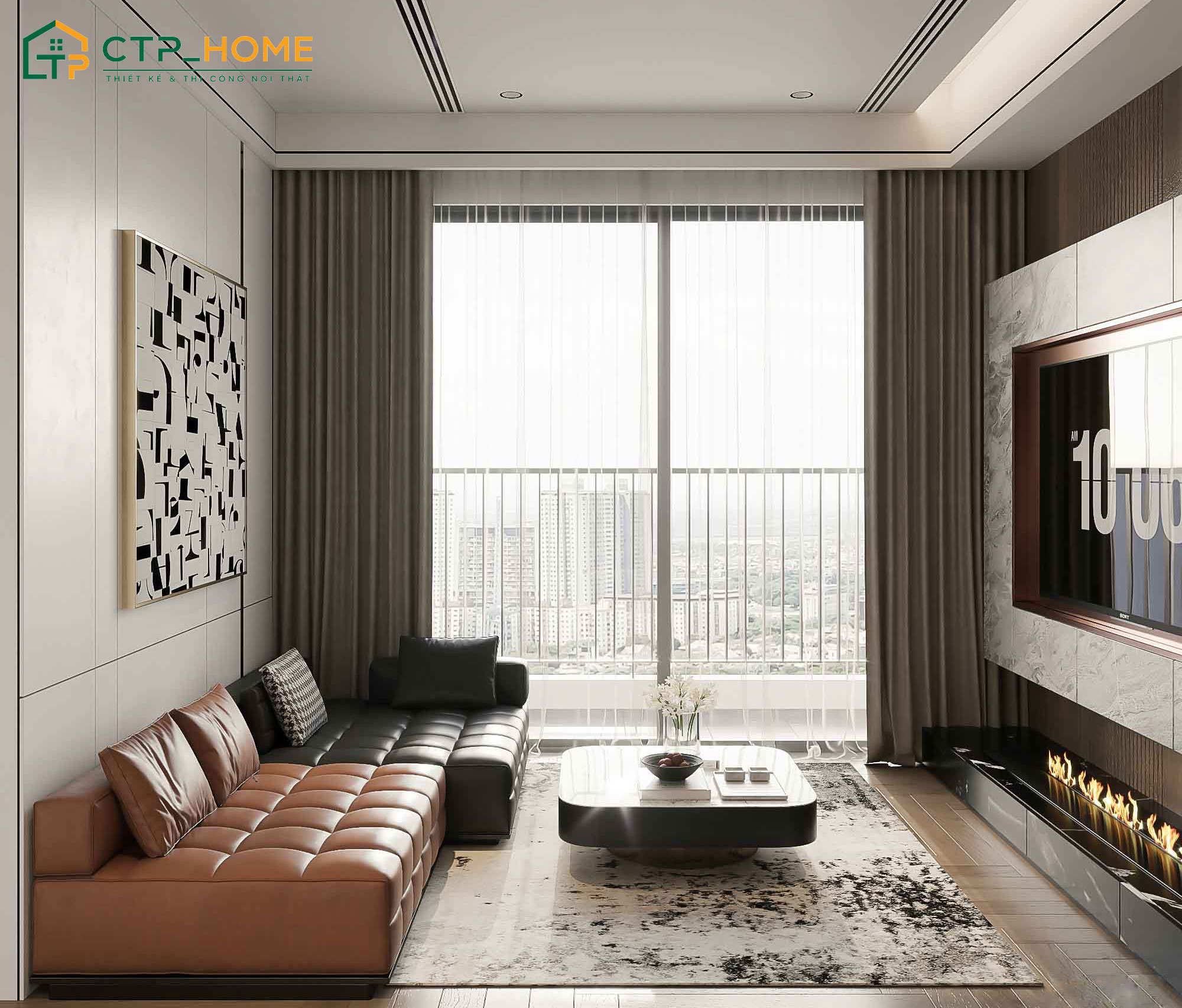 Ưu tiên thiết kế chung cư 2 ngủ phù hợp với diện tích và mức độ đầu tư của gia đình