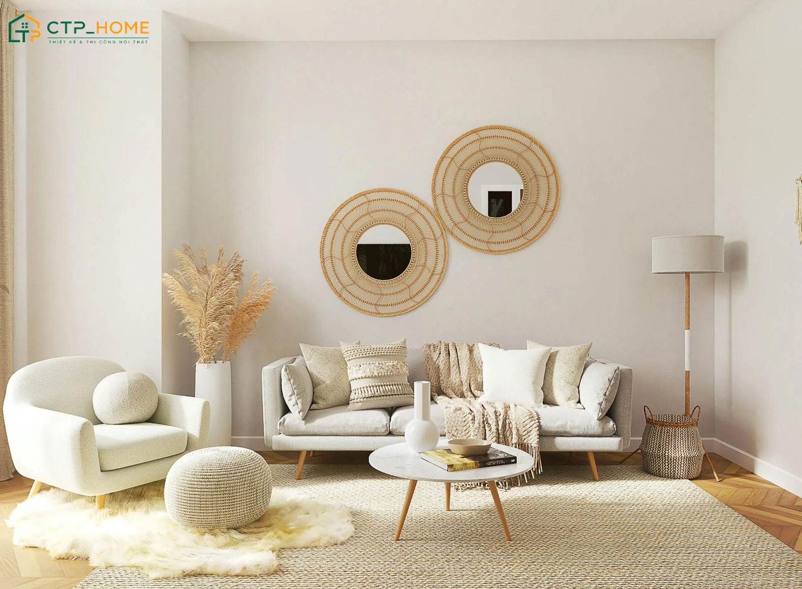 Cần thiết kế nội thất phòng khách theo diện tích thực tế