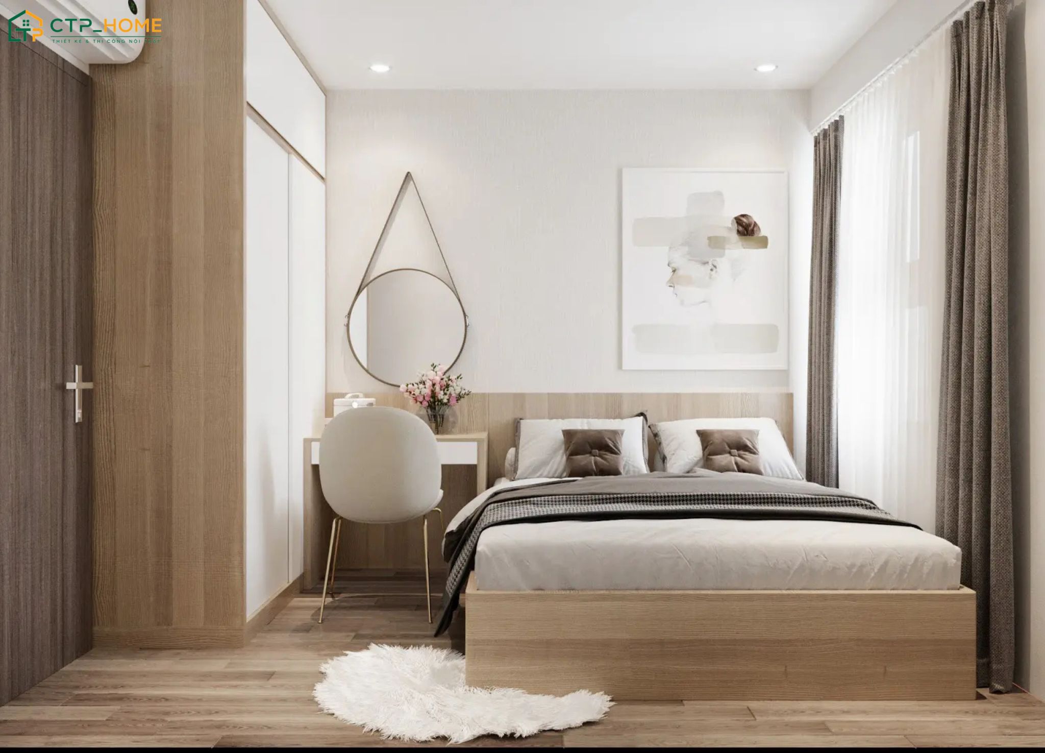 Có bản thiết kế phòng ngủ chỉn chu từ đầu sẽ giúp giảm thiểu chi phí sửa chữa trong tương lai