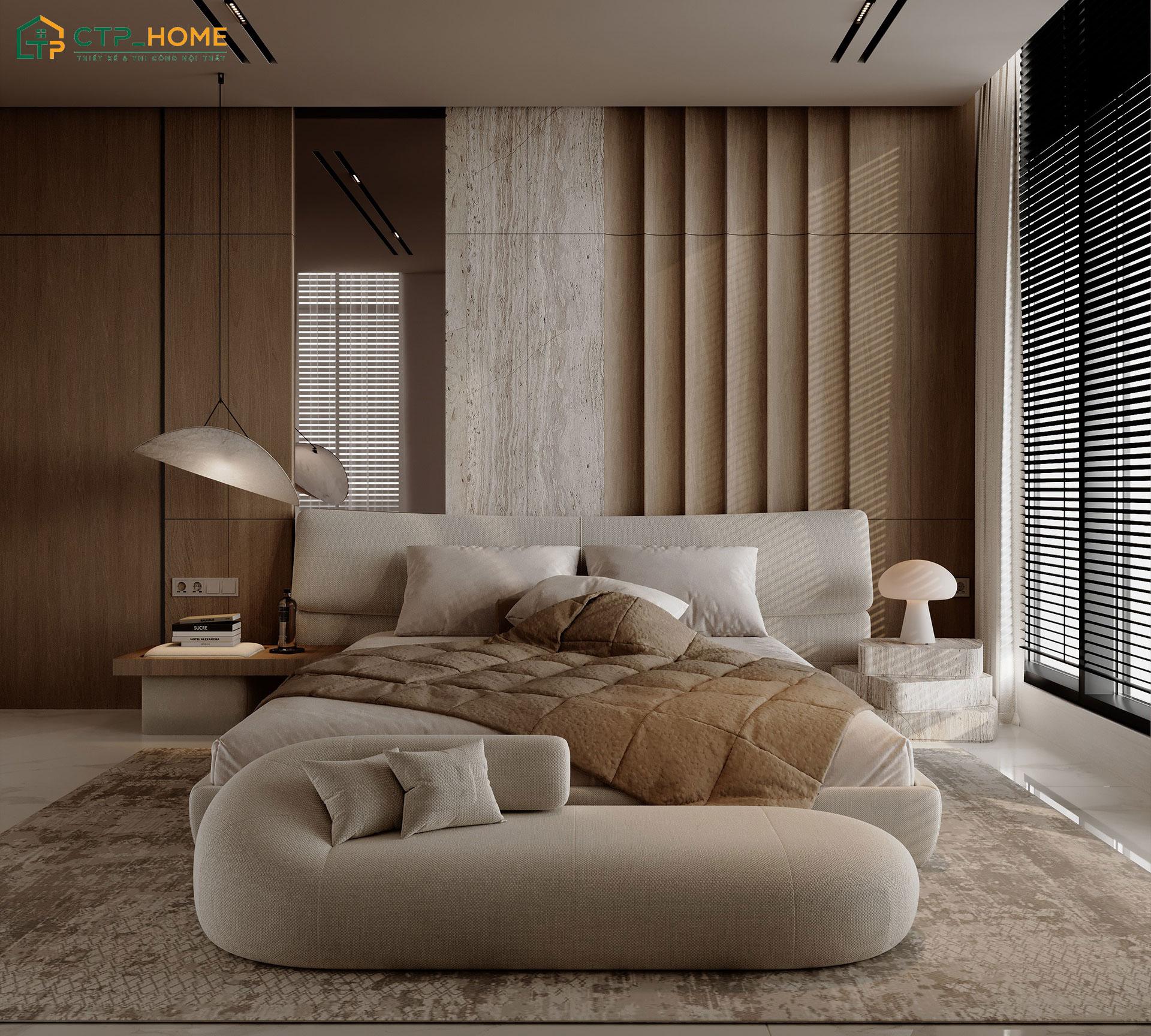 Kiểu phòng ngủ đơn giản cho người lớn tuổi cần không gian nghỉ ngơi riêng tư