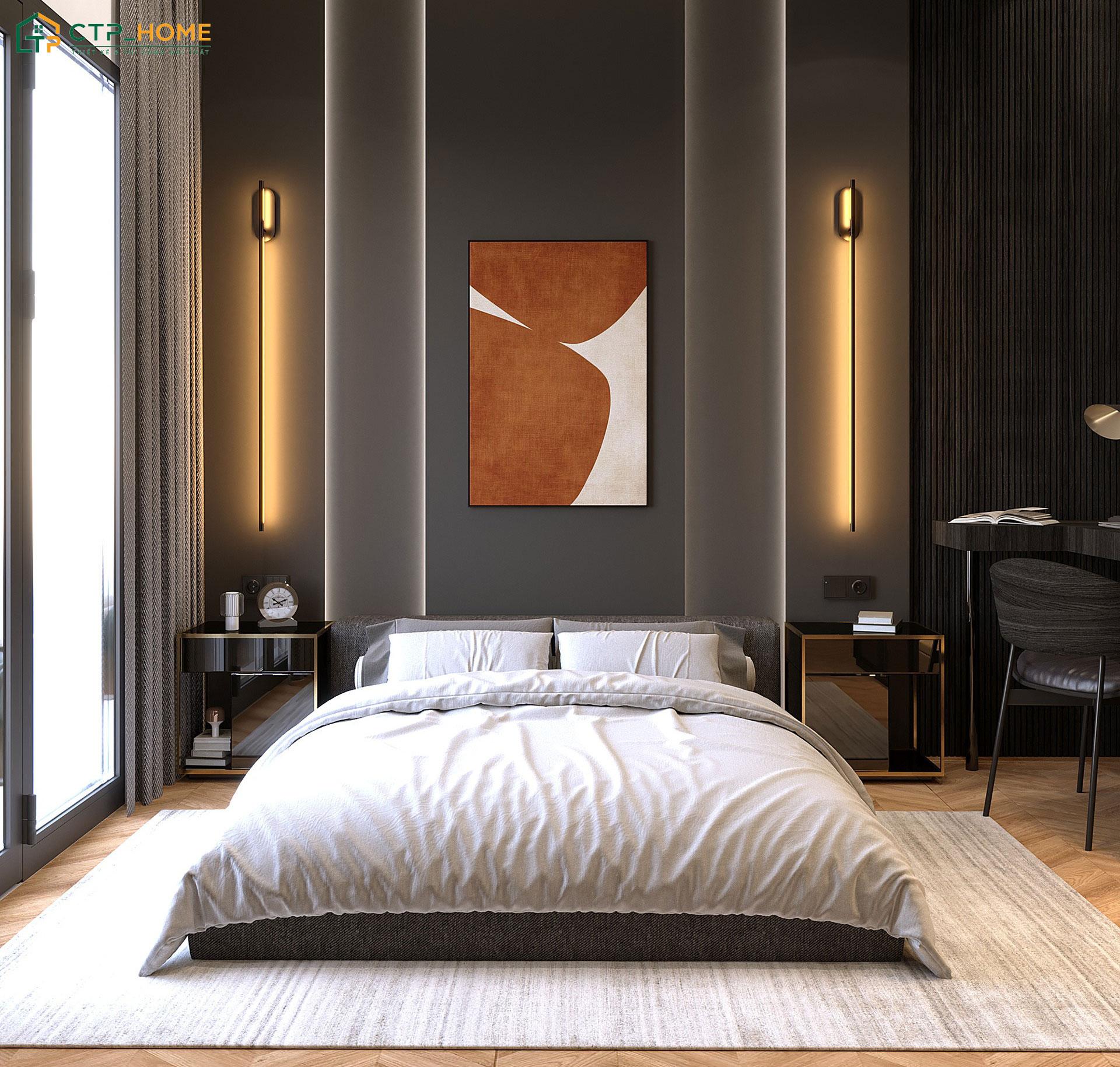 Mẫu phòng ngủ đẹp cho nam được decor theo sở thích của chủ nhân căn phòng