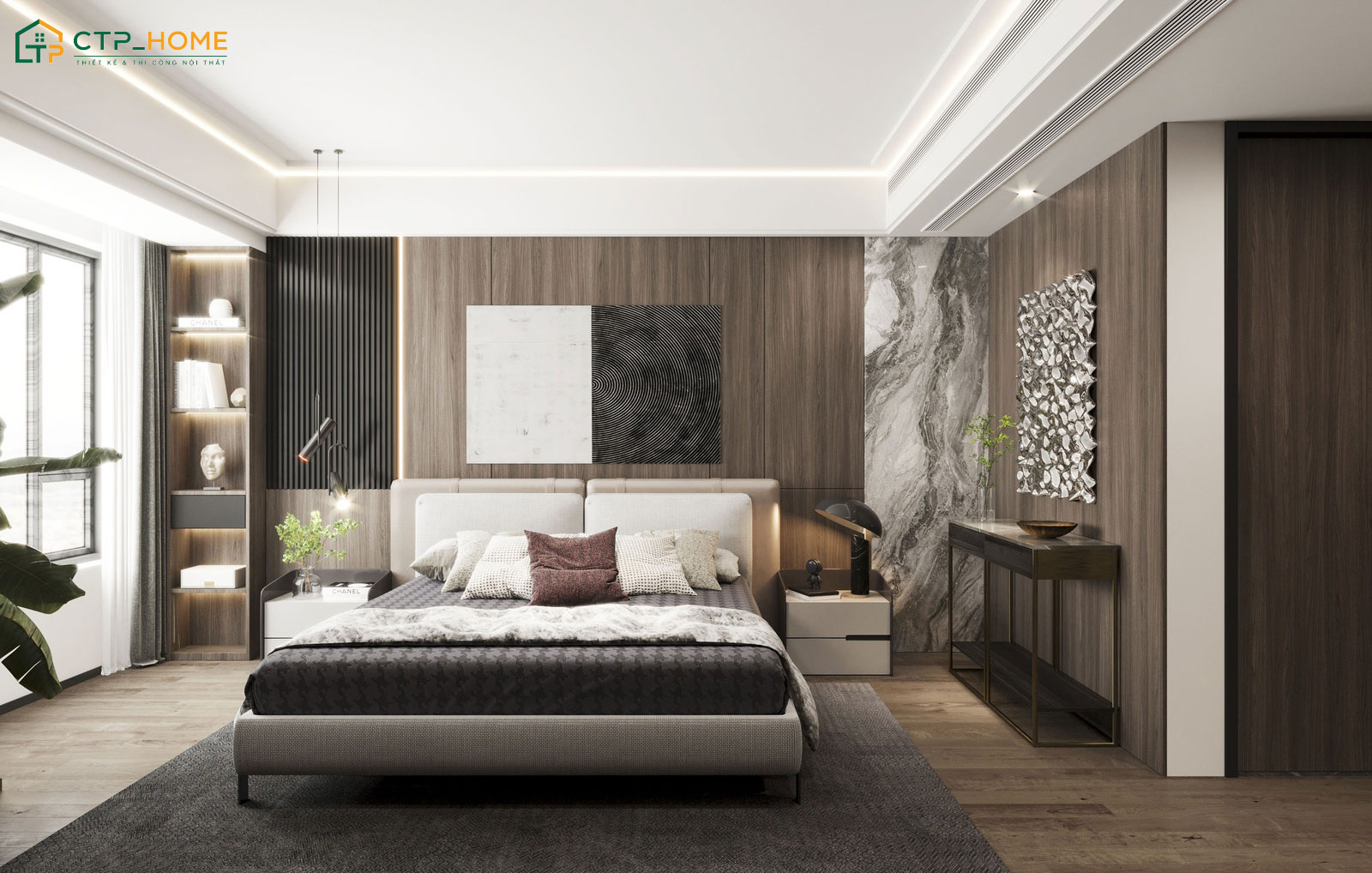 CTP Home - Đơn vị thiết kế phòng ngủ uy tin được mọi gia đình tin tưởng