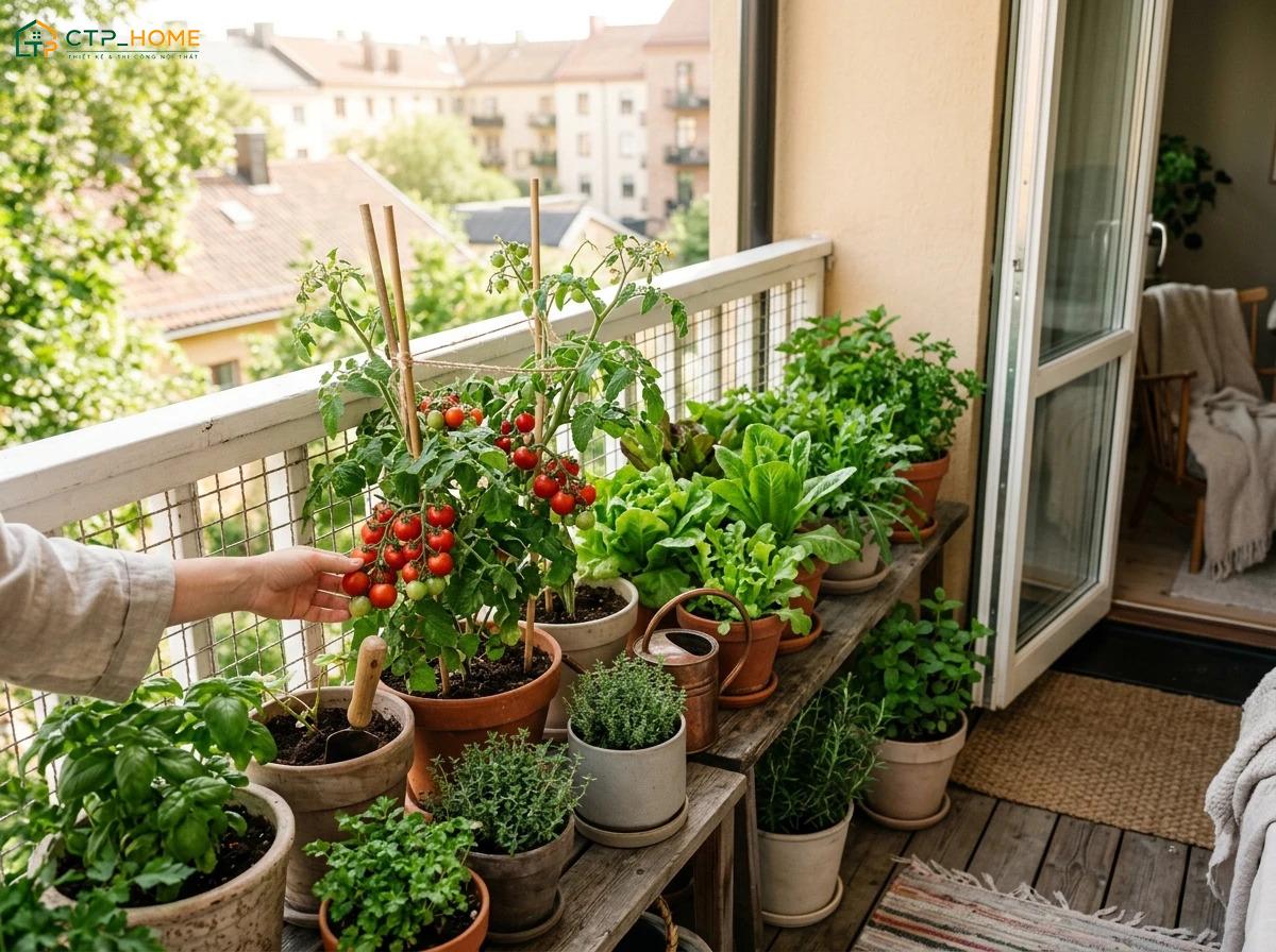 Gia chủ nên ưu tiên lựa chọn các loại cây có thời gian sinh trưởng nhanh và cần ít công chăm sóc