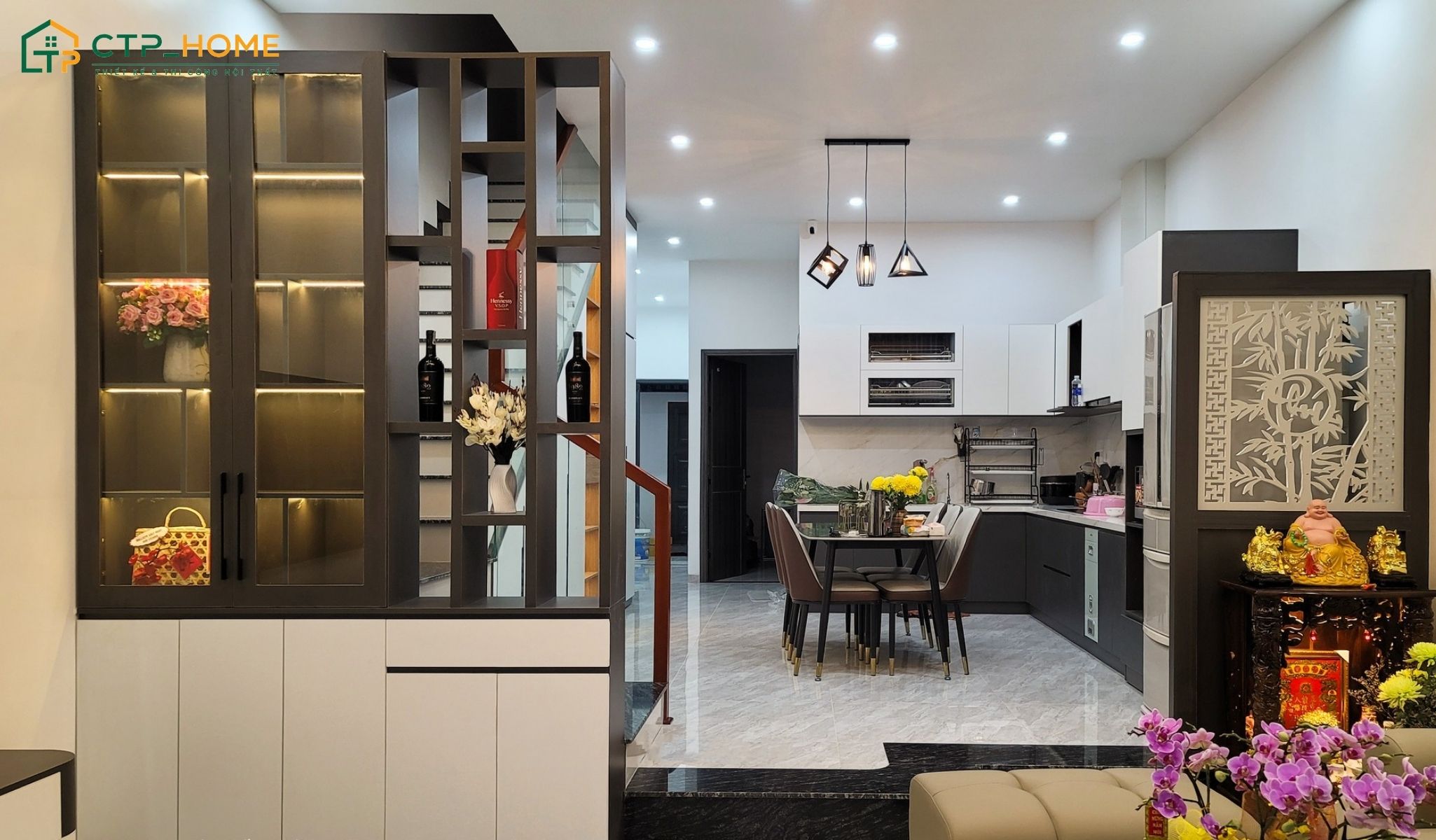 Gia chủ không phải lo lắng về tiến độ khi dùng dịch vụ thi công thiết kế nội thất trọn gói