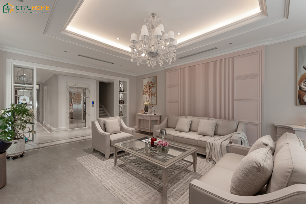 CTP Home với kinh nghiệm thực tế đã triển khai rất nhiều dự án biệt thự khác nhau