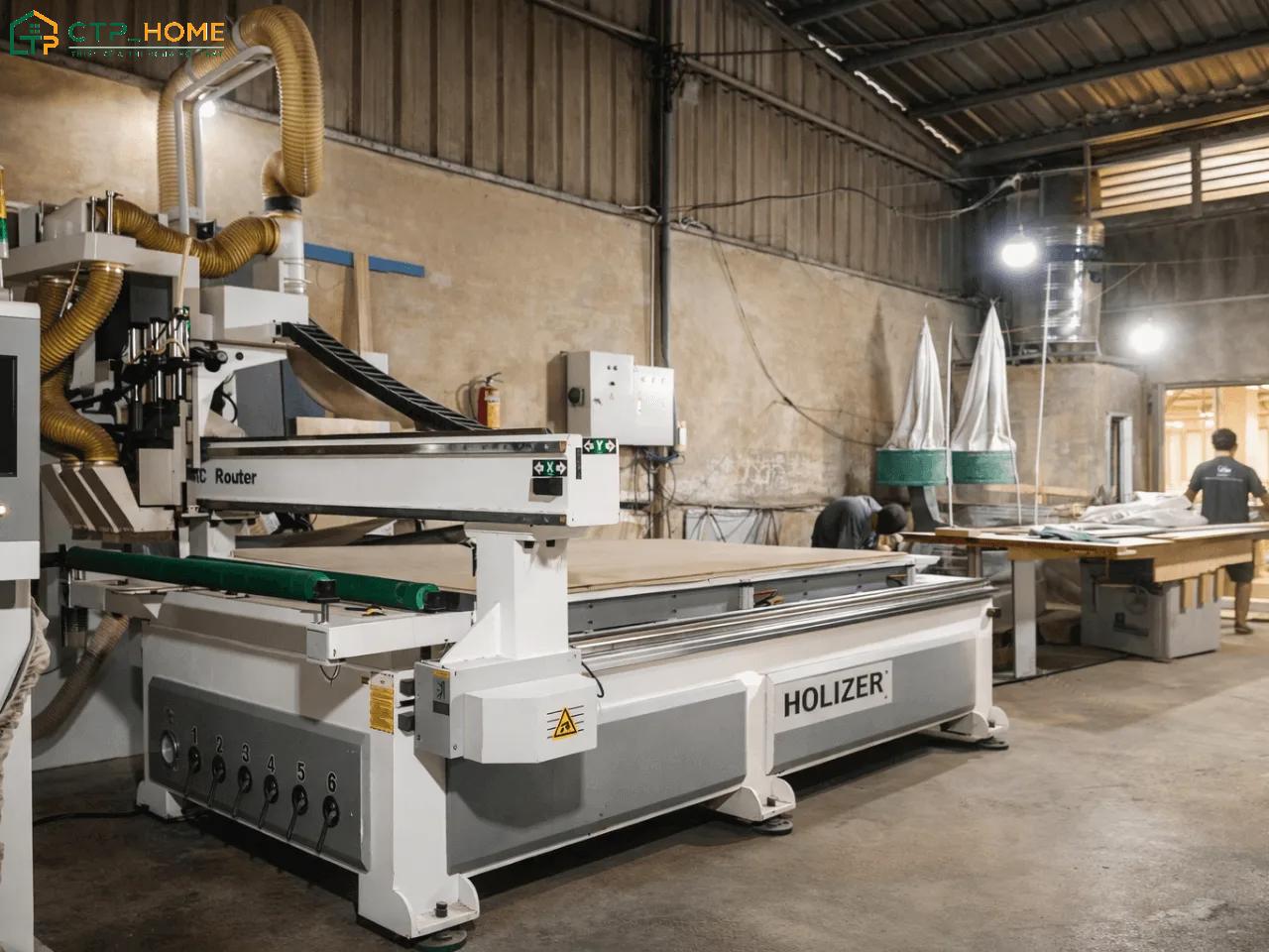 Xưởng sản xuất trực tiếp của CTP Home sẽ giúp đảm bảo chất lượng sản phẩm và tối ưu chi phí