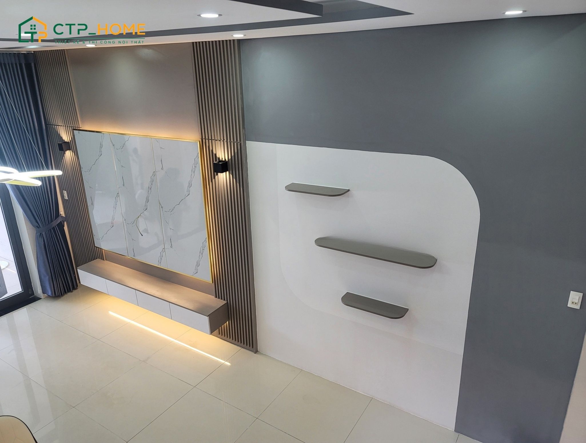 CTP Home luôn có cam kết về tiến độ thiết kế và thi công nội thất chung cư trọn gói