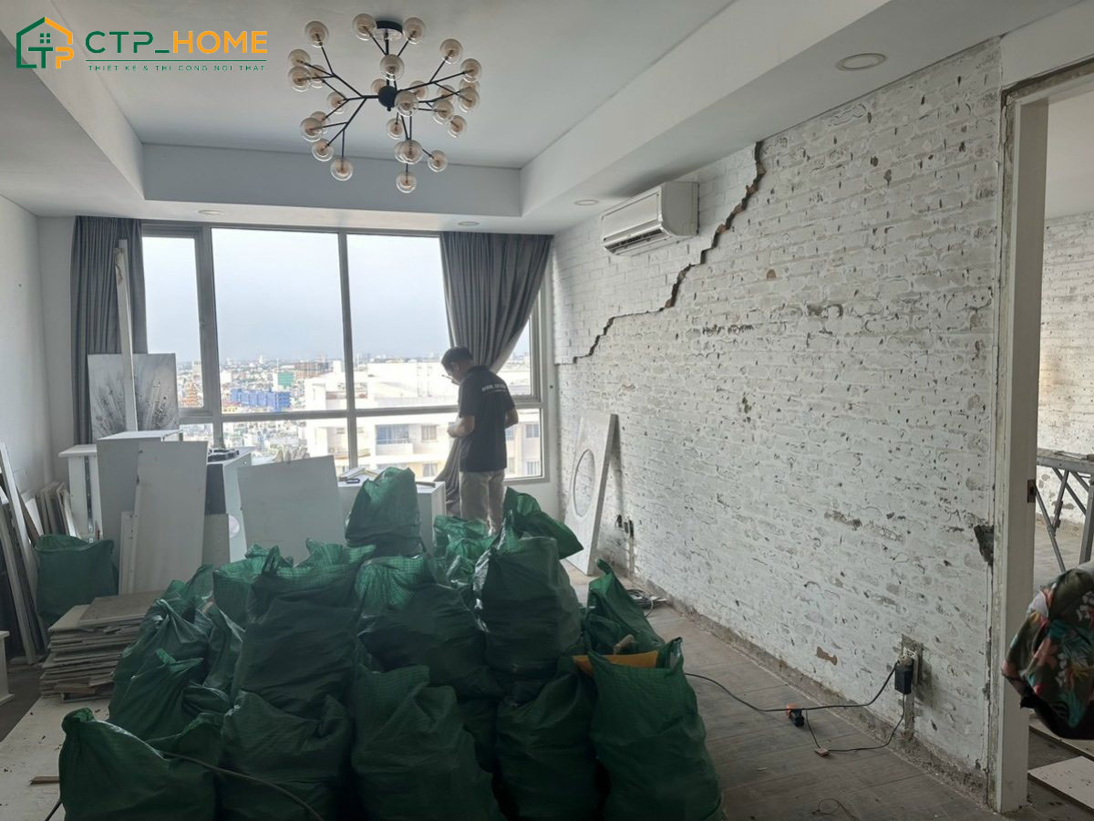CTP Home chuyên thi công cải tạo phần thô cho căn hộ chung cư