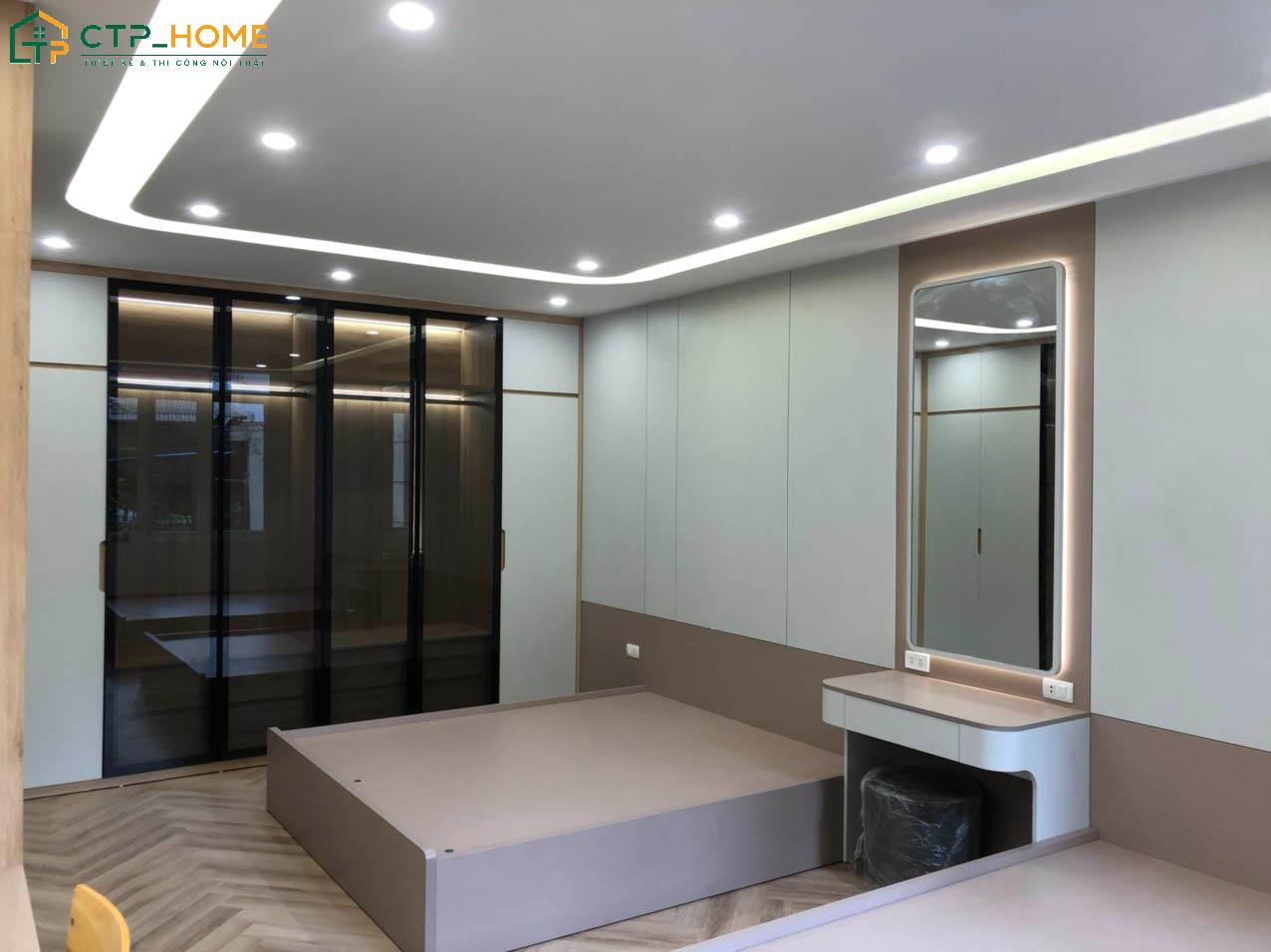 Các hạng mục phụ trợ giúp hoàn thiện công năng và thẩm mỹ cho phòng ngủ