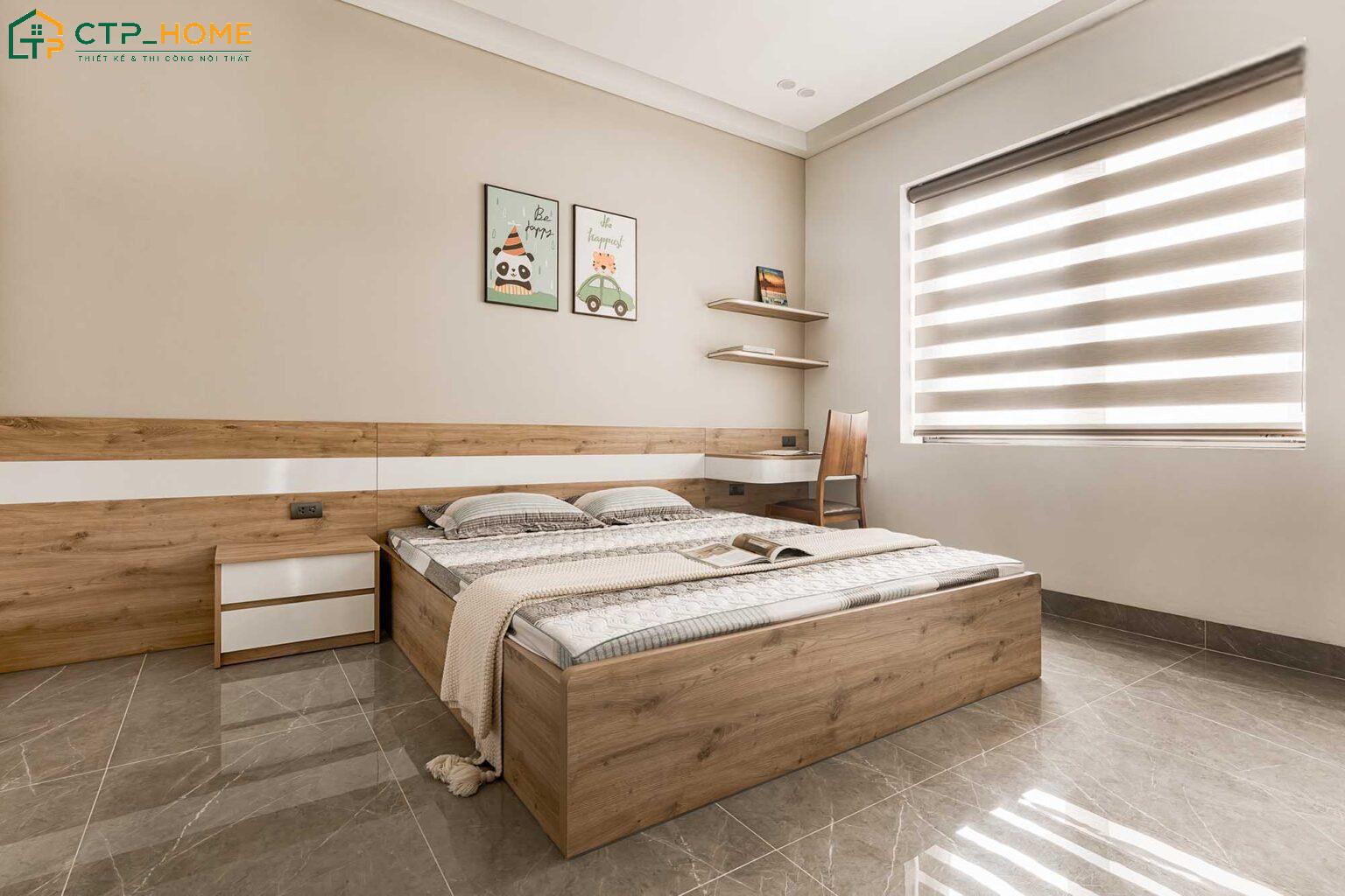Nội thất phòng ngủ trẻ em cần đảm bảo được sự an toàn và độ bền theo thời gian