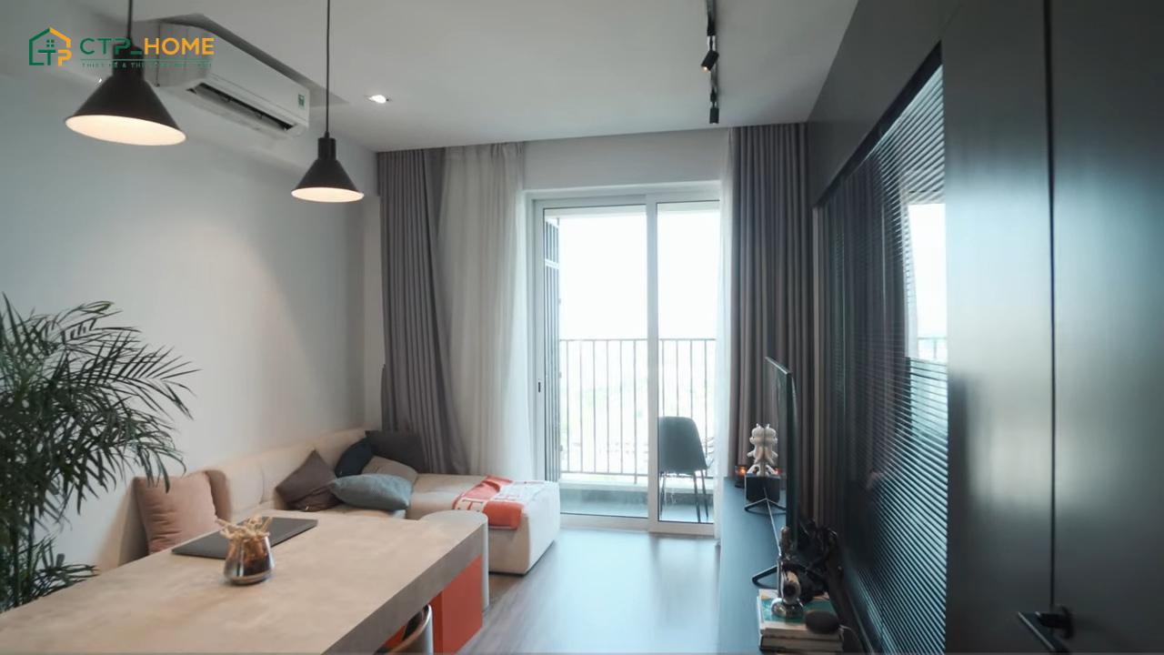 Mẫu thiết kế nội thất căn hộ Studio diện tích 35m2 luôn đảm bảo sự gọn gàng và ngăn nắp