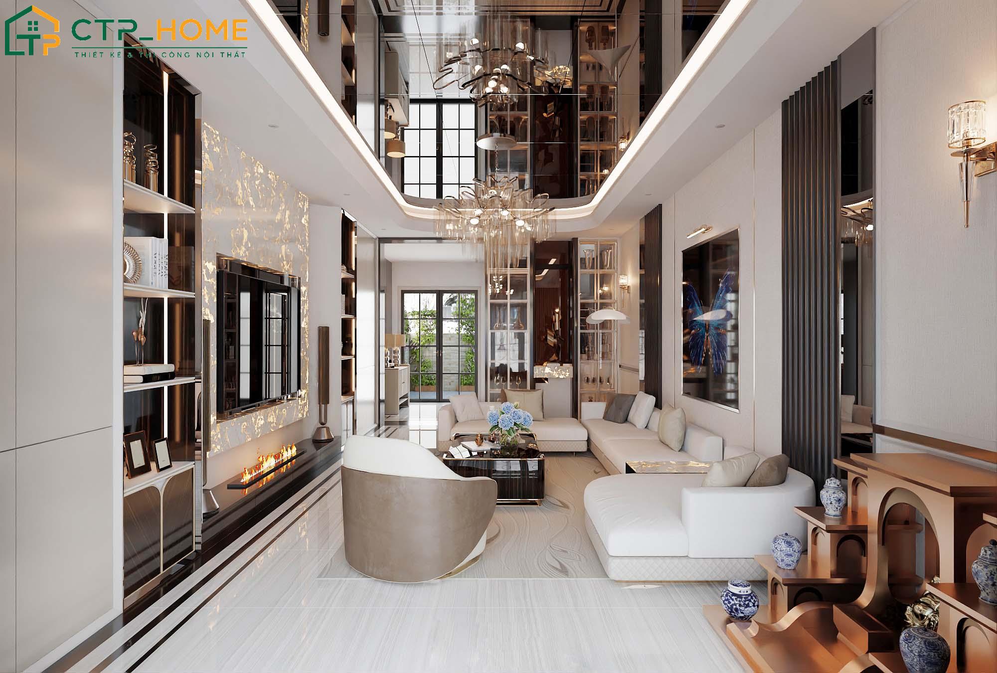 Xu hướng thiết kế nội thất biệt thự đẹp theo phong cách cá nhân đang rất được ưa chuộng