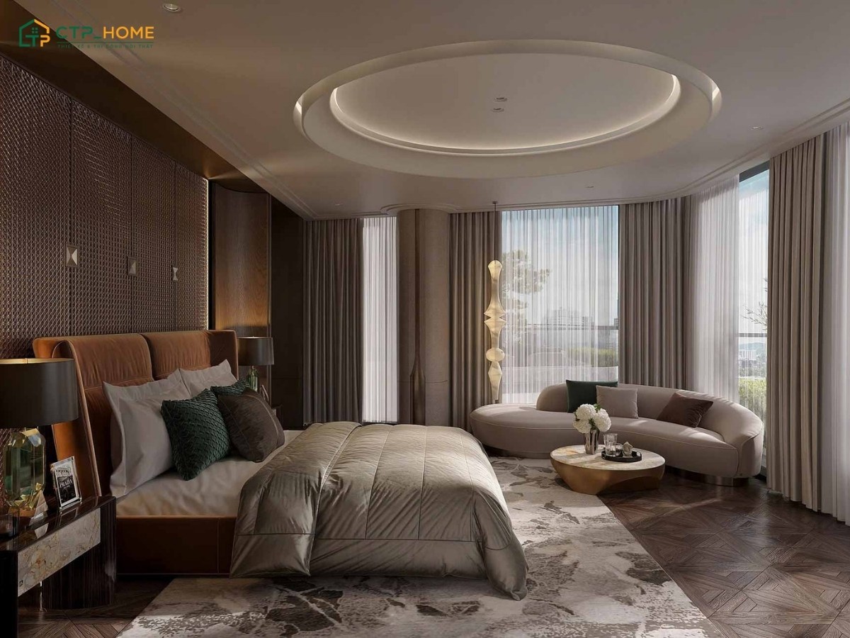 Mẫu thiết kế chung cư Penthouse với tầm nhìn rộng, đón được nhiều ánh sáng tự nhiên