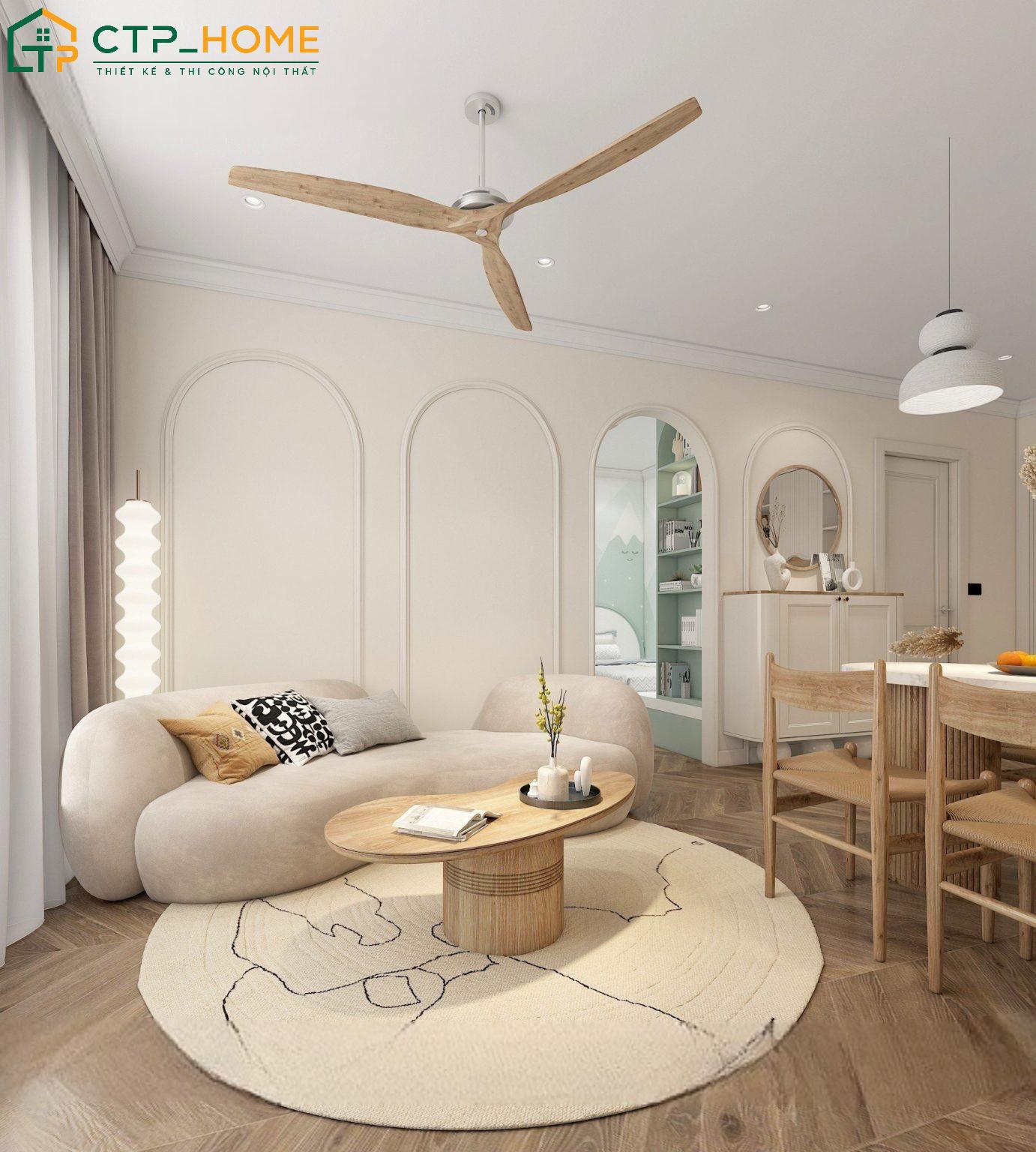 Mẫu thiết kế chung cư mini phong cách Bắc Âu nổi bật với vẻ đẹp nhẹ nhàng và thân quen