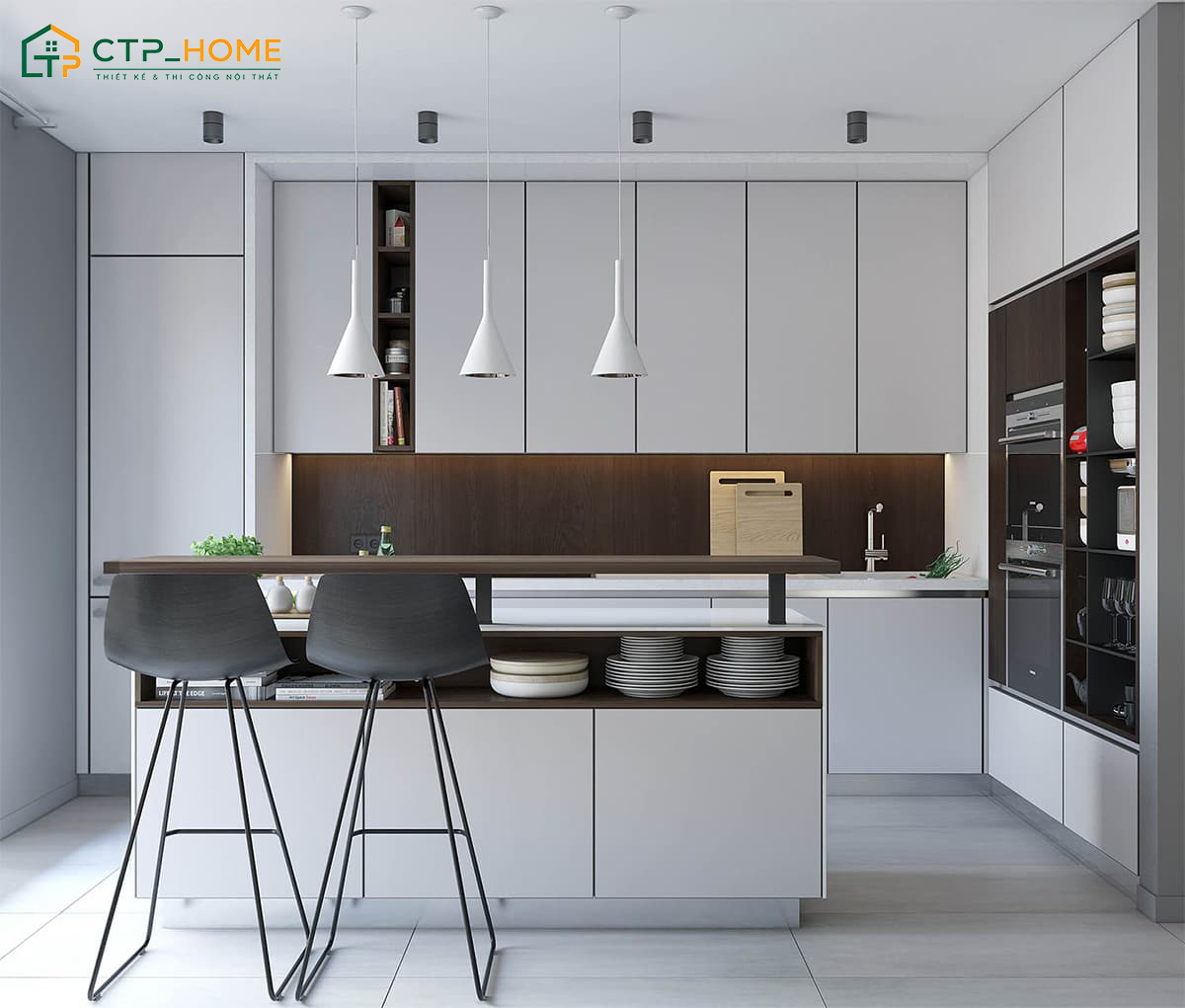 Sử dụng nội thất nhỏ gọn và ít chi tiết trang trí giúp đảm bảo sự gọn gàng, ngăn nắp