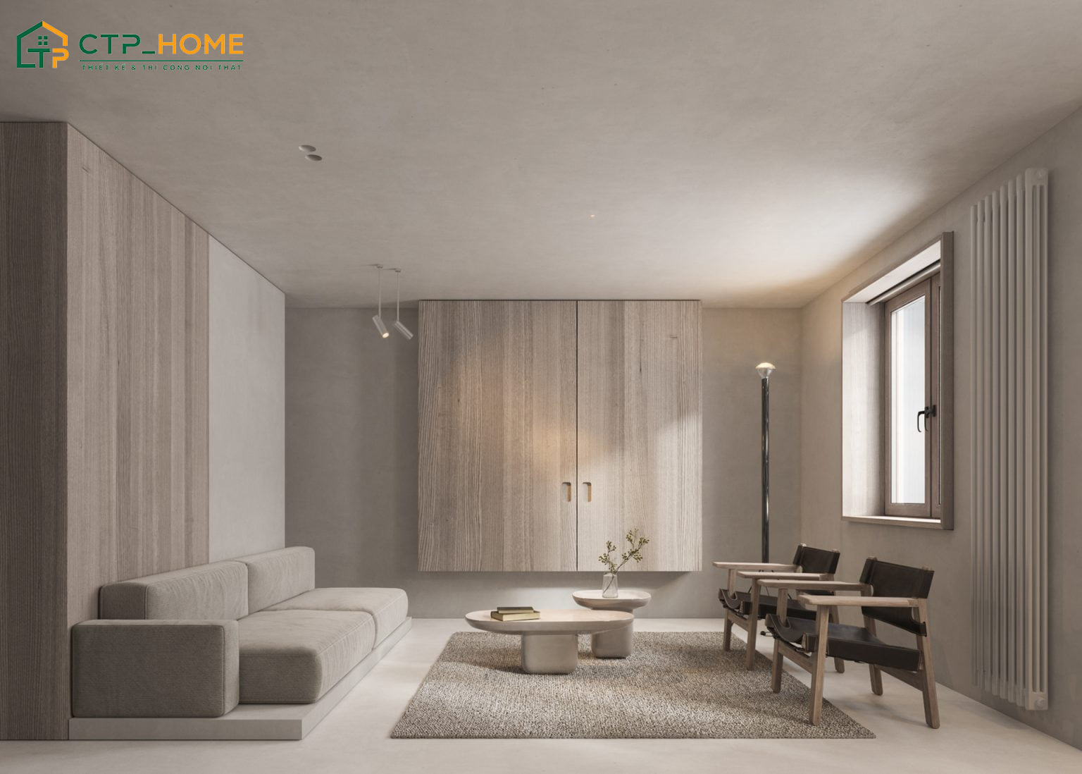 Mẫu decor nhà cấp 4 đơn giản nổi bật với các tone màu pastel nhẹ nhàng