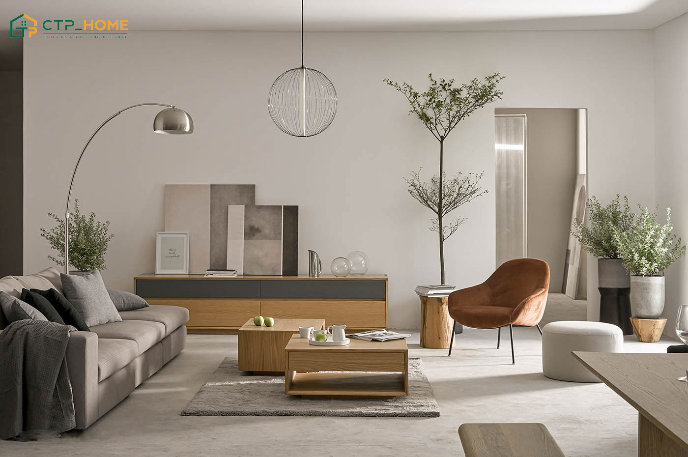 Tận dụng tối đa ánh sáng tự nhiên giúp không gian thông thoáng và dễ chịu hơn