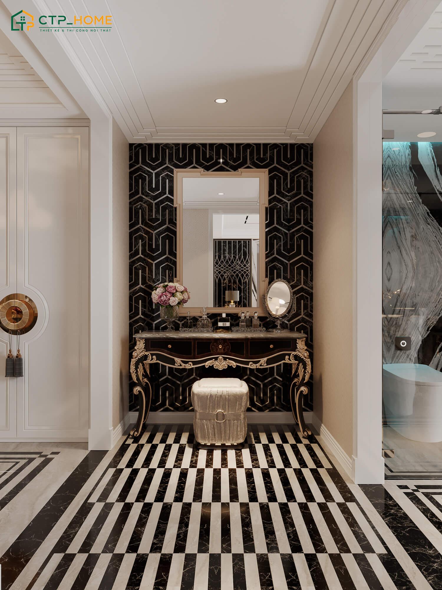 Mọi khu vực không gian trong căn hộ Penthouse đều được tối ưu công năng theo nhu cầu thực tế