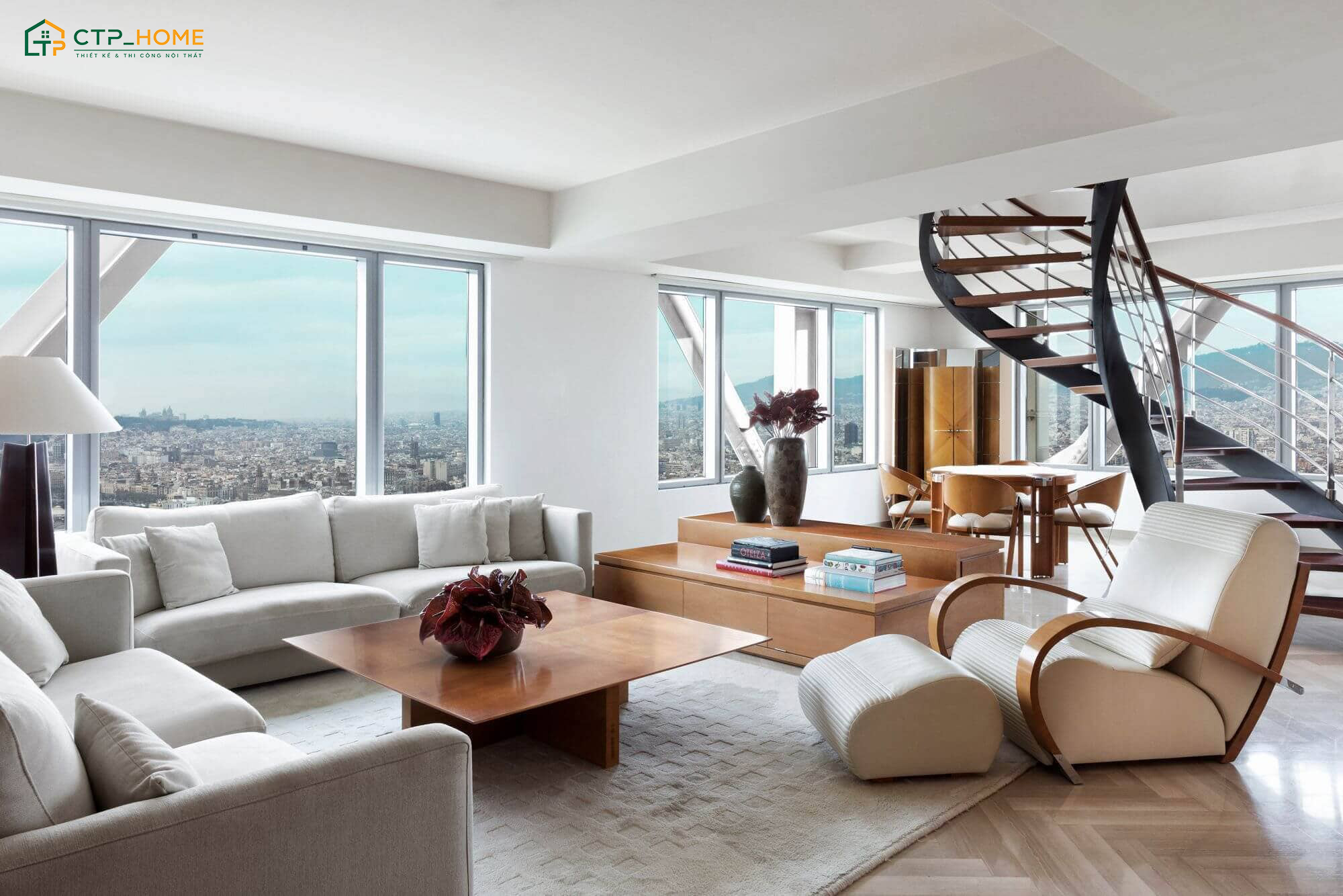 Cần xác định phong cách thiết kế nội thất căn hộ Penthouse phù hợp
