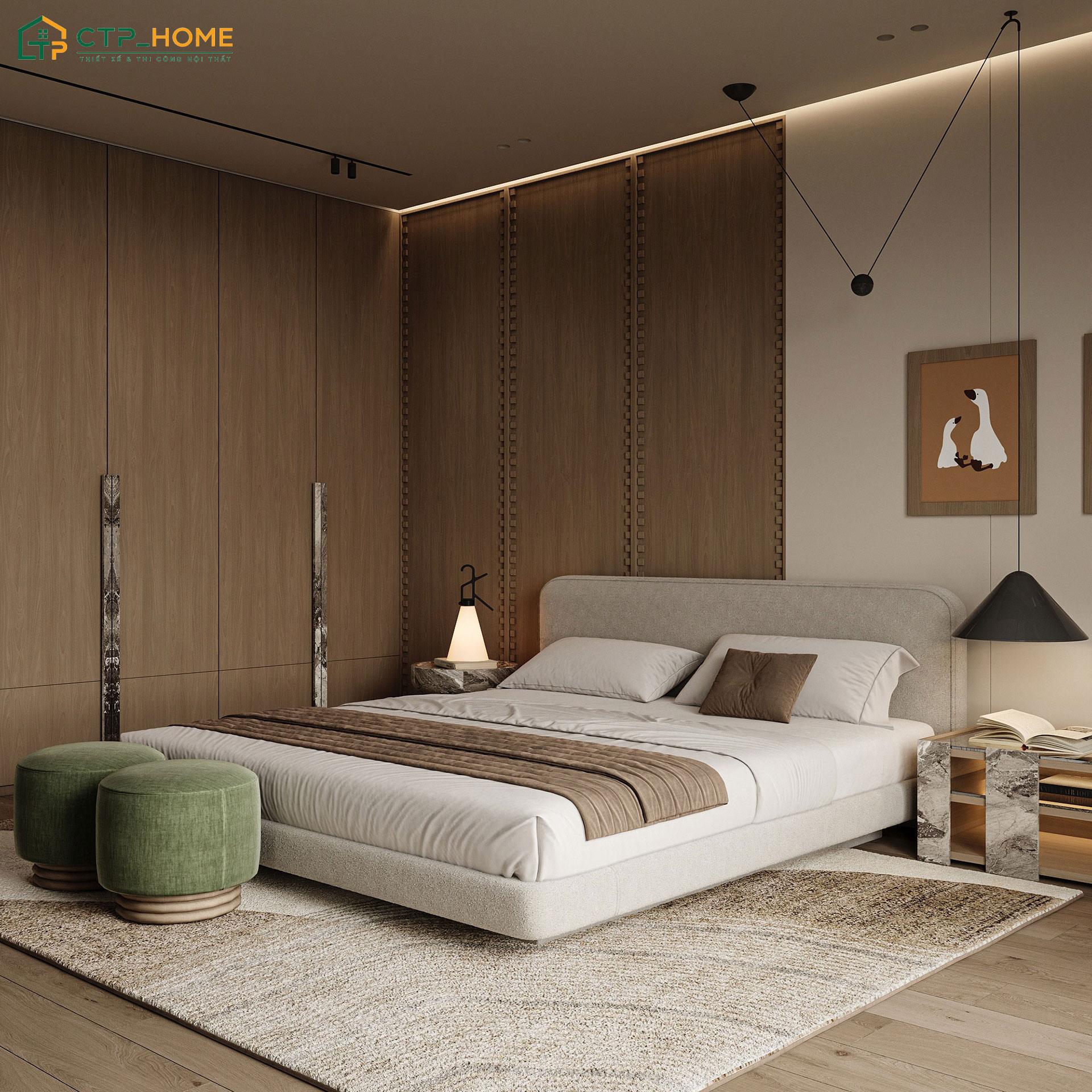 Bày trí phòng ngủ theo hướng Đông Nam để đảm bảo phù hợp với bản mệnh của gia chủ