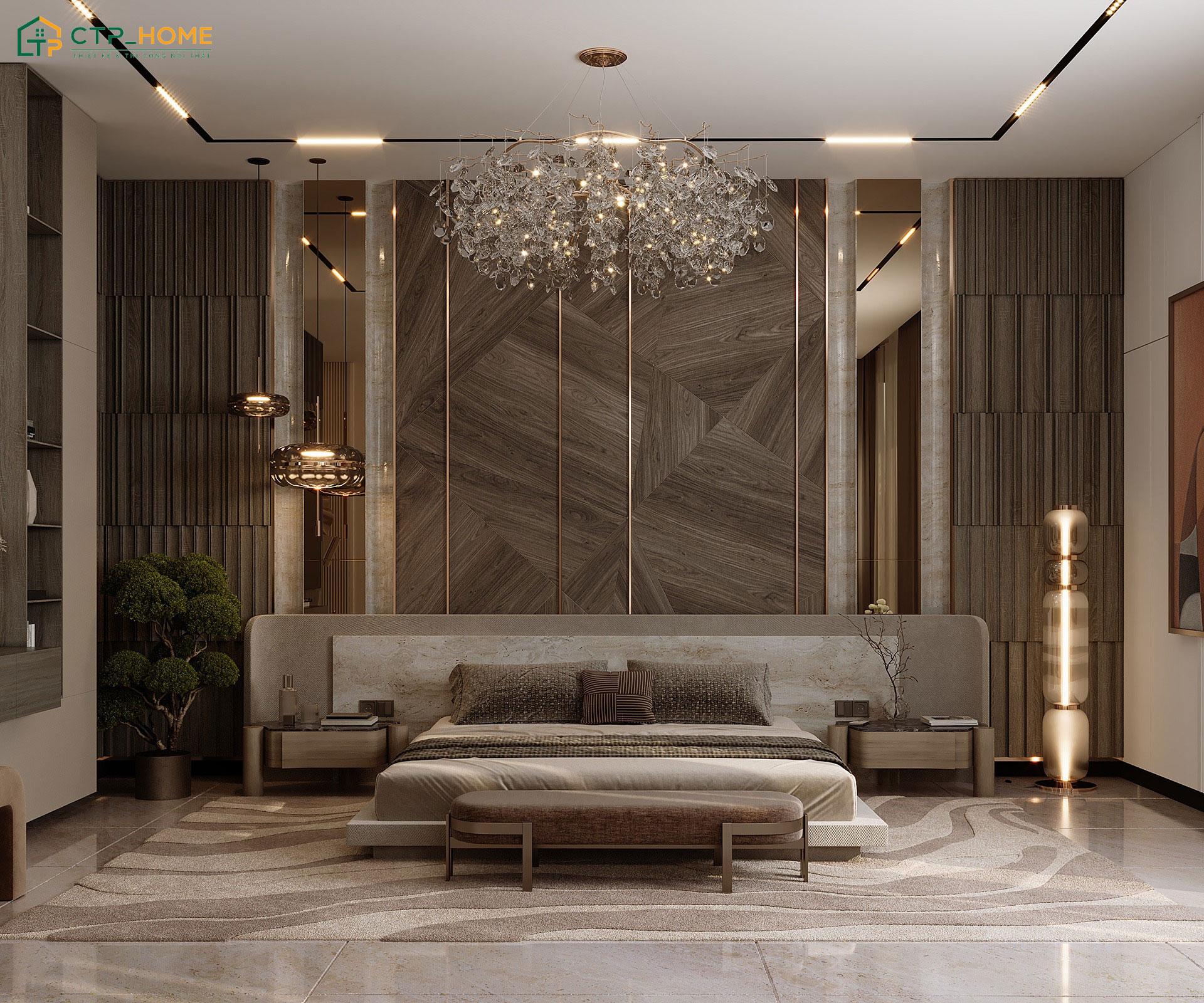 Lựa chọn vị trí đặt giường ngủ hợp lý sẽ giúp gia chủ ngon giấc hơn