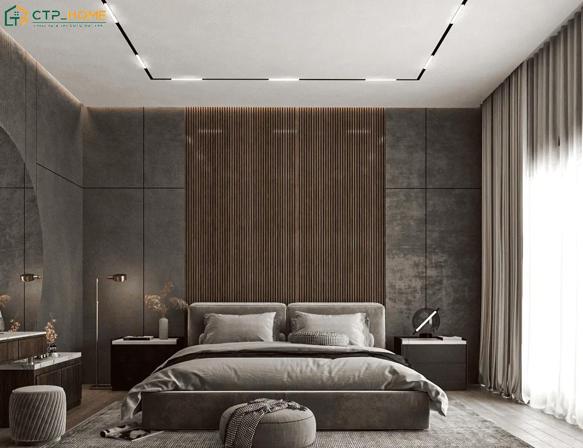 Ưu tiên lựa chọn các sản phẩm nội thất có kích thước nhỏ gọn để đảm bảo sự thông thoáng cho phòng ngủ