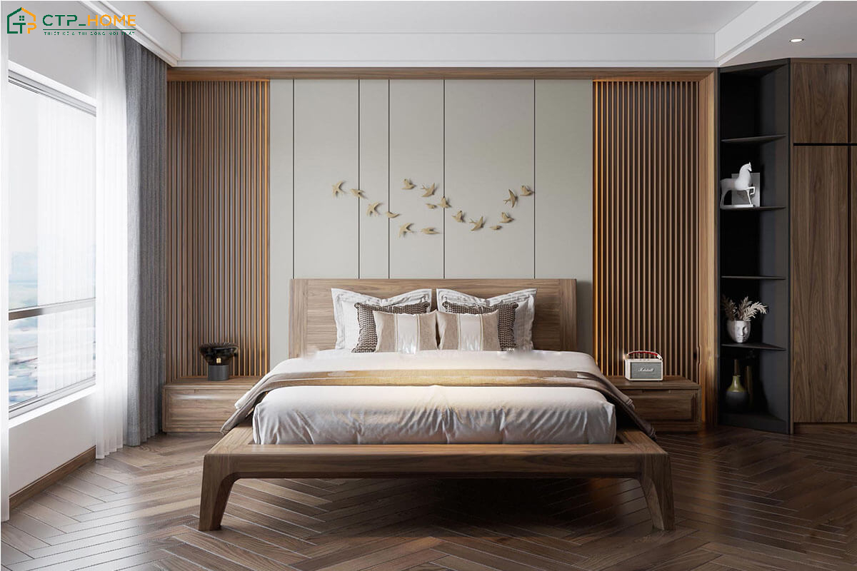 Decor lại phòng ngủ tối giản sẽ đem đến sự tiện nghi và thoải mái cho người cao tuổi
