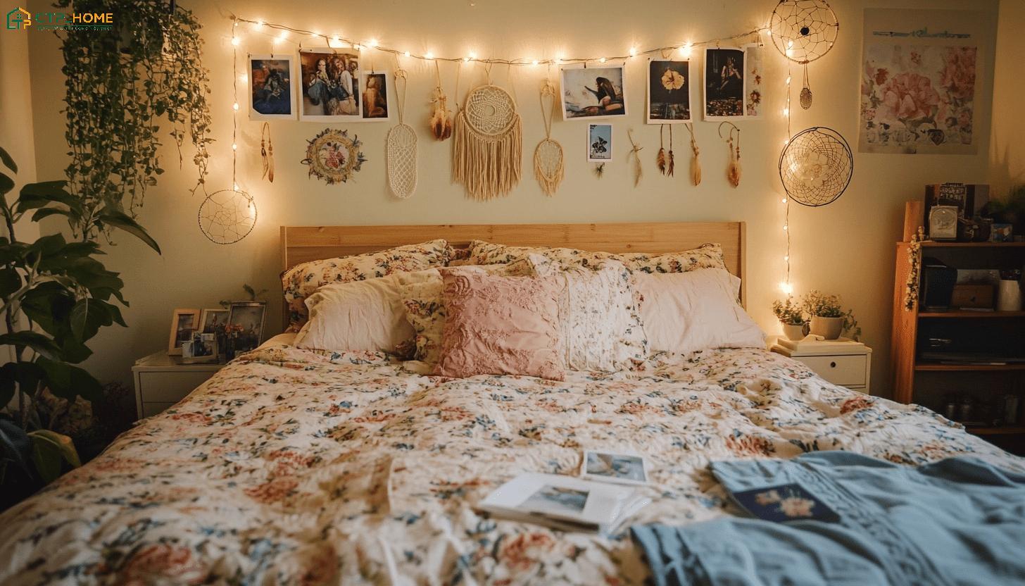 Xu hướng decor phòng ngủ cute bằng đồ Handmade được khá nhiều bạn trẻ lựa chọn