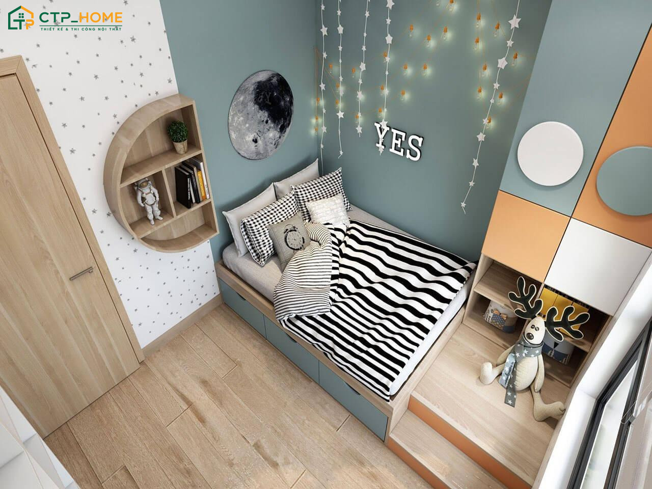 Ý tưởng decor phòng ngủ nhỏ với các món đồ Handmade sẽ giúp không gian trở nên sinh động hơn