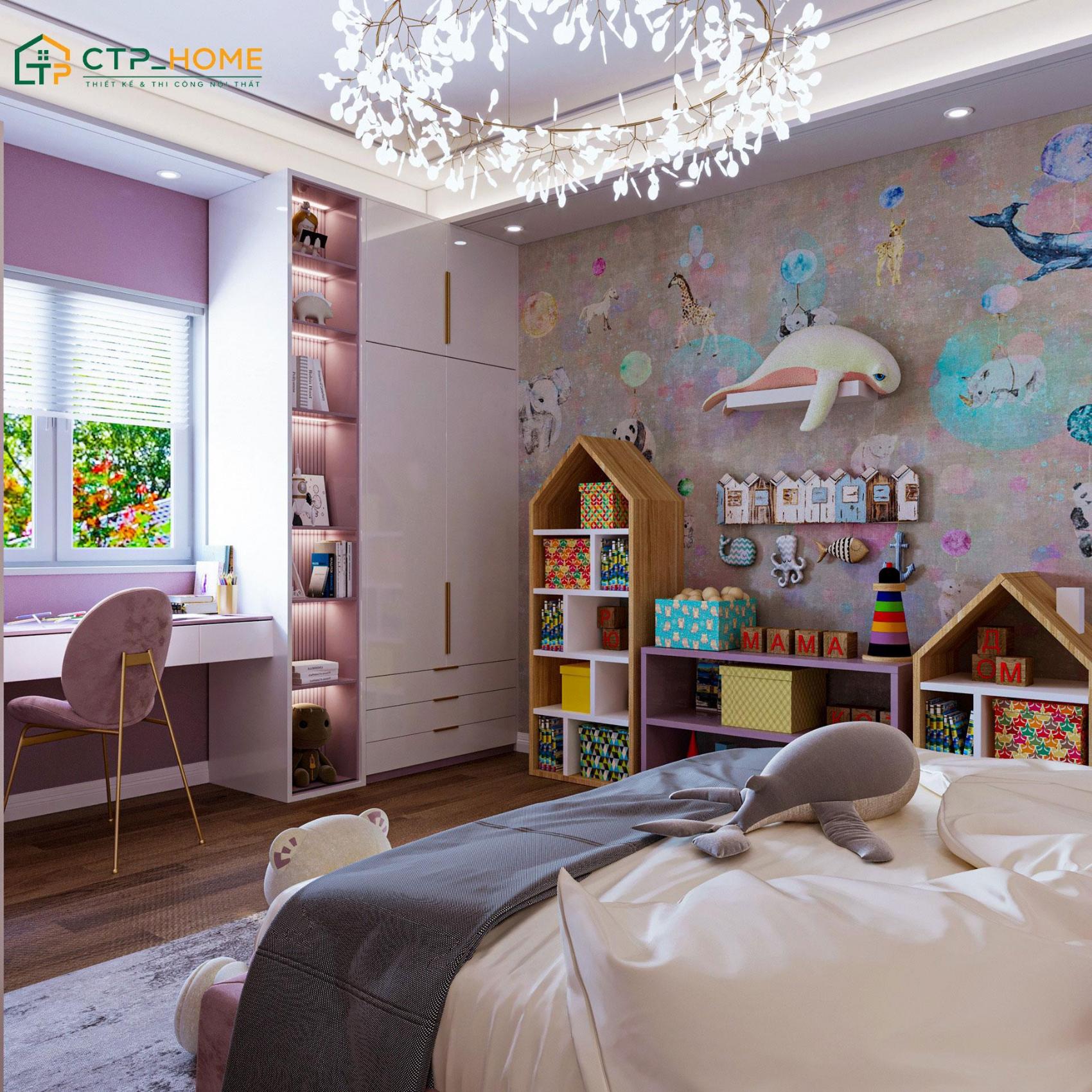 Sử dụng hệ tủ kịch trần để gia tăng không gian lưu trữ mà vẫn đảm bảo sự thông thoáng