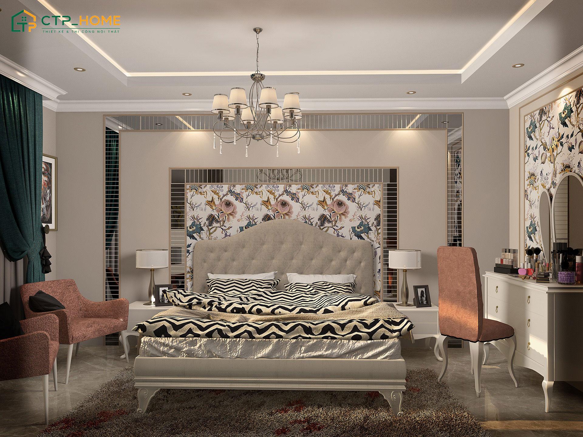 Mẫu phòng ngủ đẹp cho nữ cá tính phong cách Vintage tạo ấn tượng với nội thất mang dấu ấn của thời gian
