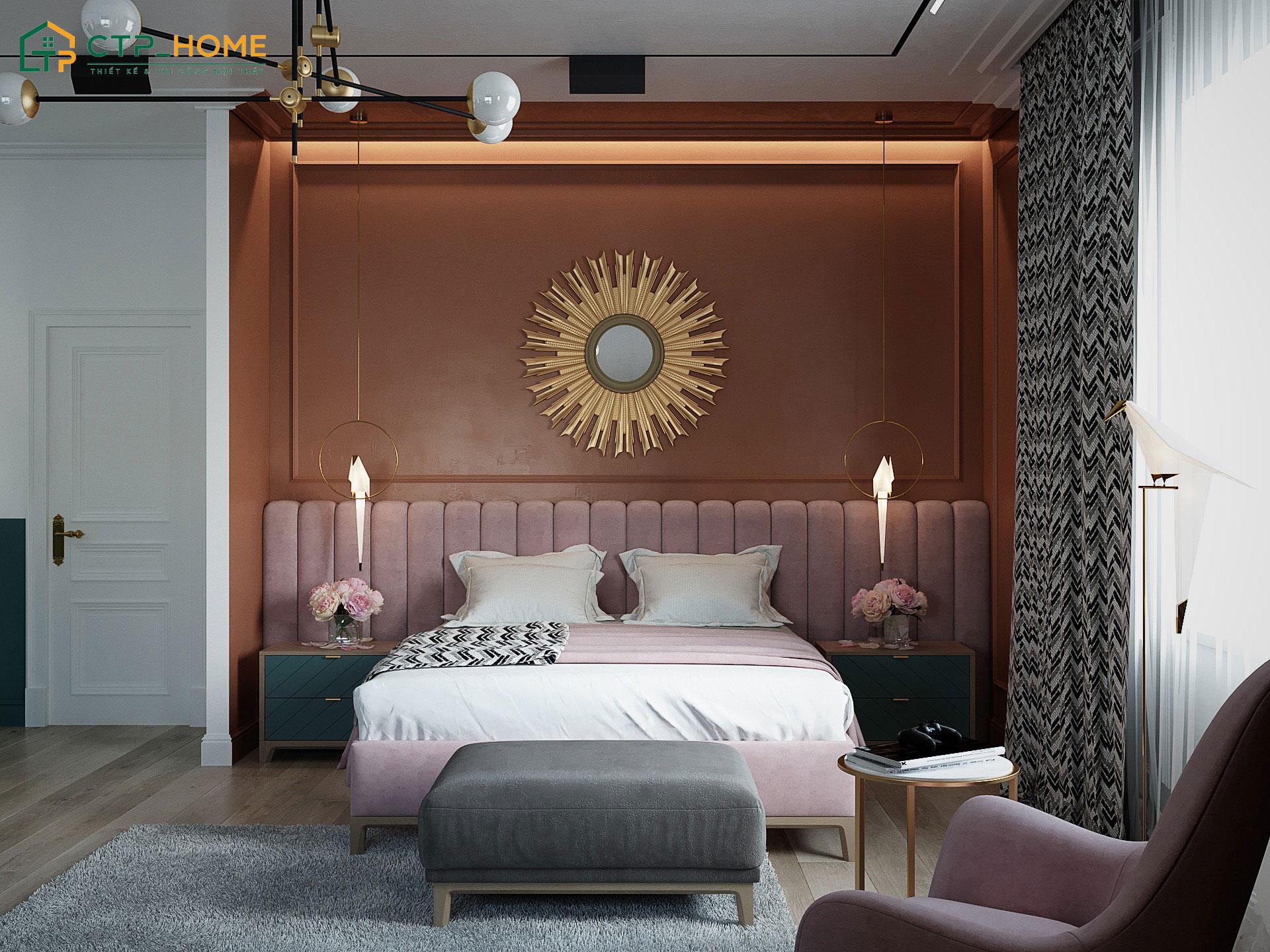 Mẫu phòng ngủ Vintage cho nữ với cách phối màu phá cách cùng các món đồ decor từ thập niên trước