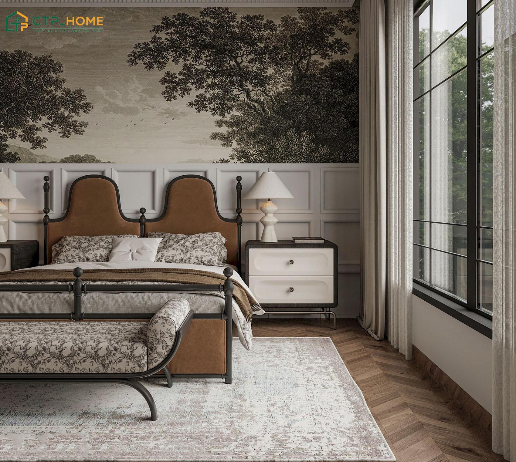 Yếu tố phòng thuỷ cũng cần phải được lưu tâm khi thiết kế phòng ngủ 2 vợ chồng