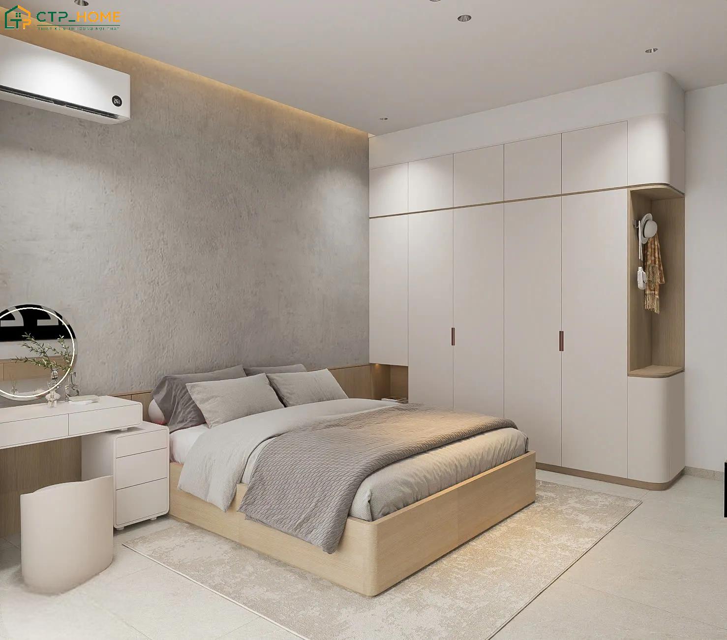 CTP Home là đơn vị thiết kế nội thất phòng ngủ đẹp nhà cấp 4 uy tín, chất lượng và giá tốt