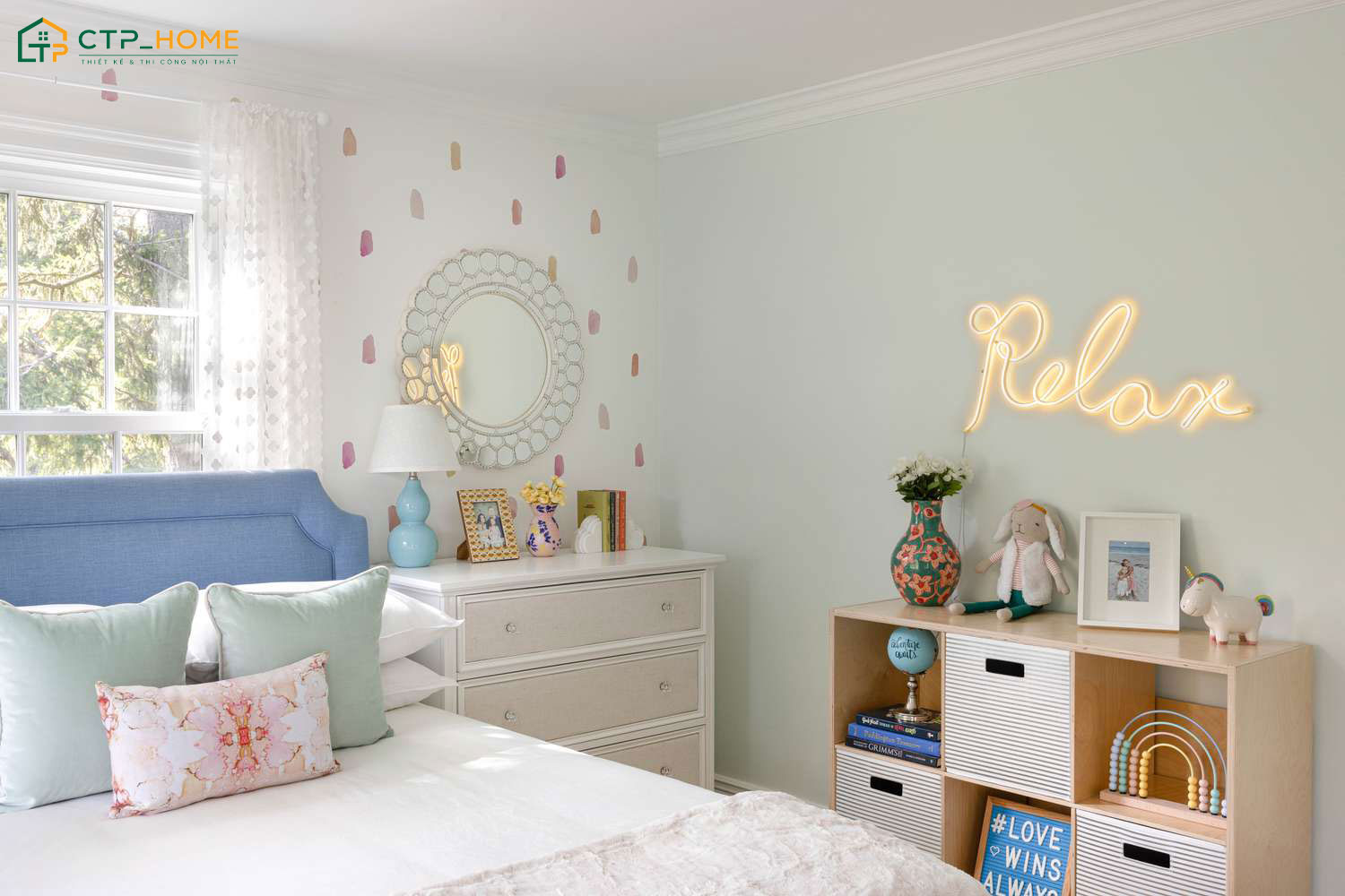 Việc đầu tư thiết kế phòng ngủ em bé sẽ mang đến một môi trường phát triển toàn diện
