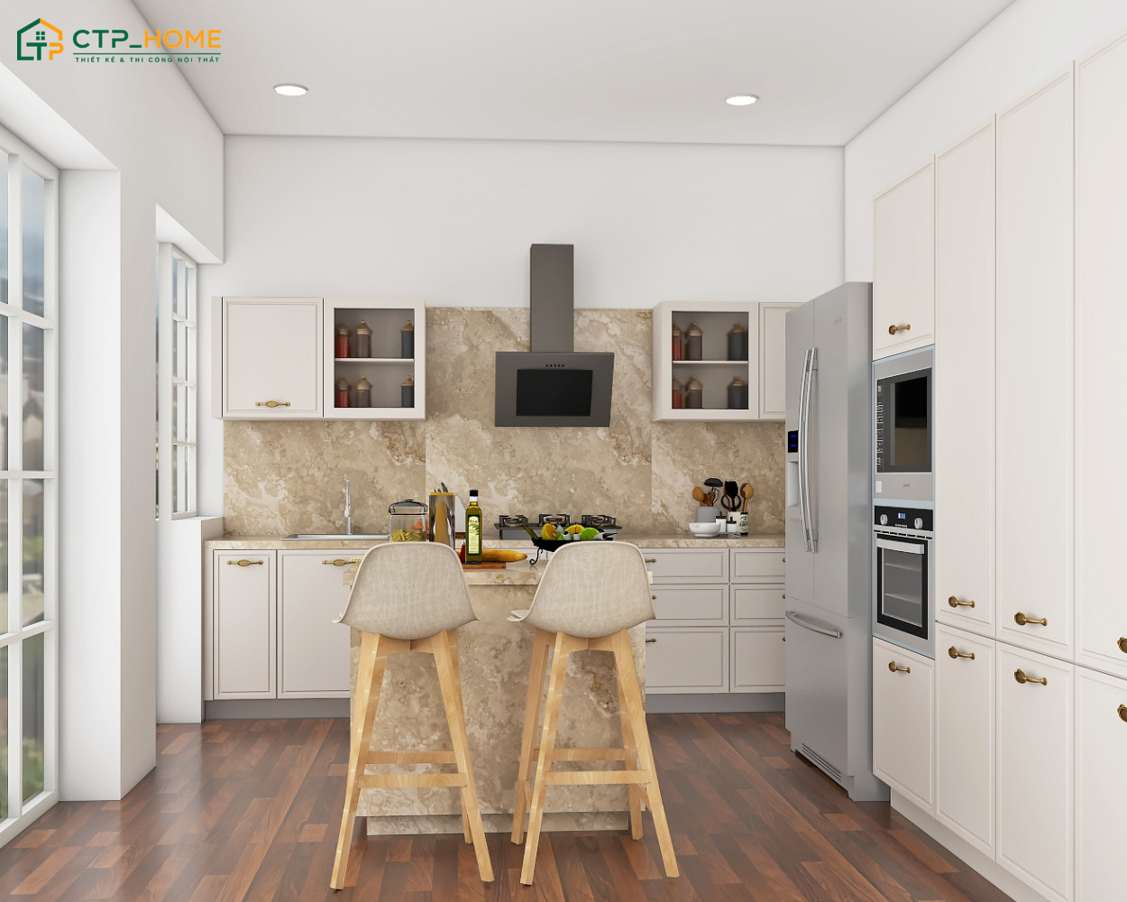Phong cách hiện đại sẽ phù hợp với nhiều loại hình nhà ở khác nhau nhờ khả năng tối ưu công năng hiệu quả