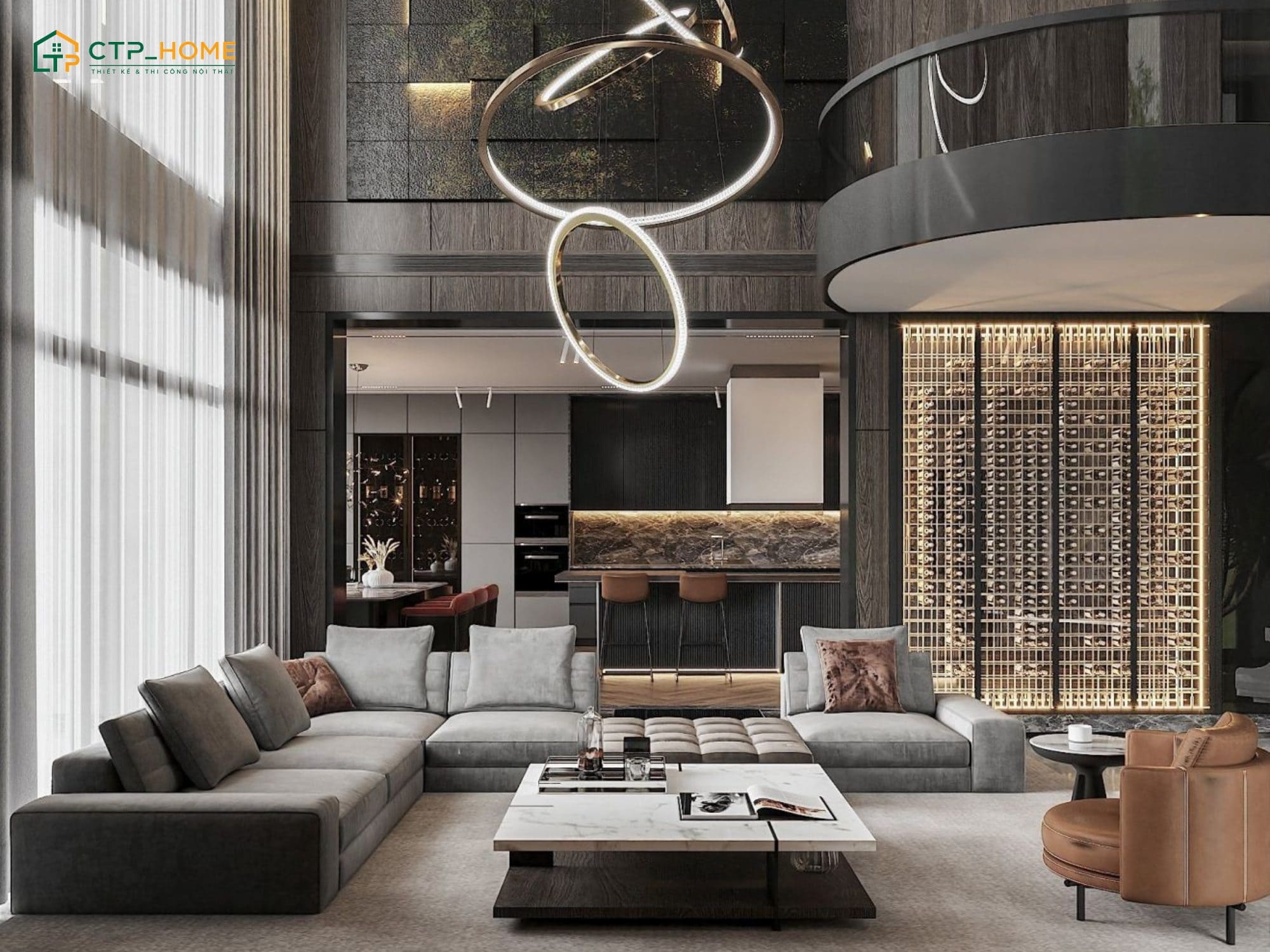 75+ Mẫu thiết kế nội thất căn hộ Duplex đẹp, sang trọng, ấn tượng
