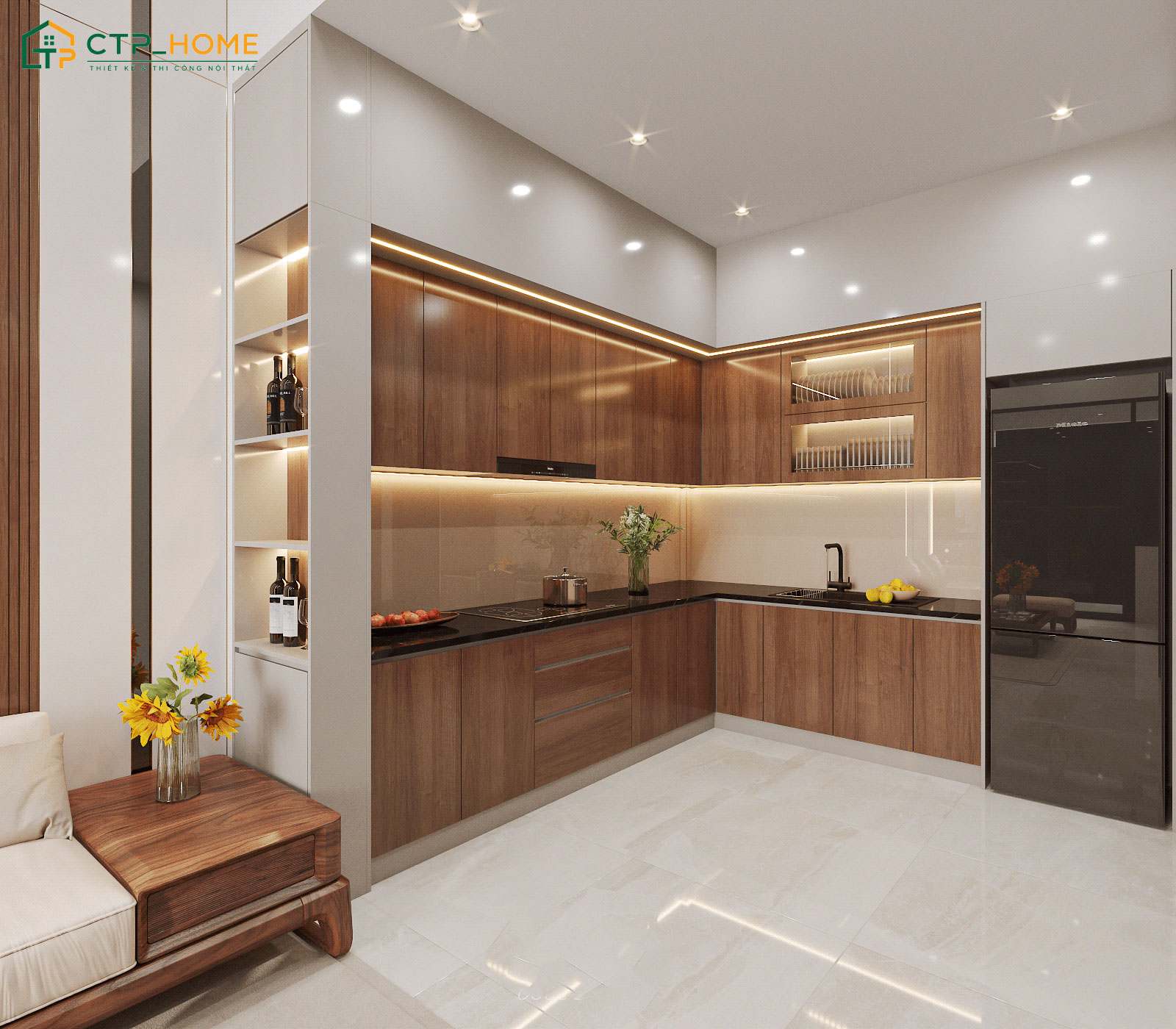 Phong cách đơn giản sẽ tập trung chủ yếu vào những nhu cầu sử dụng cơ bản