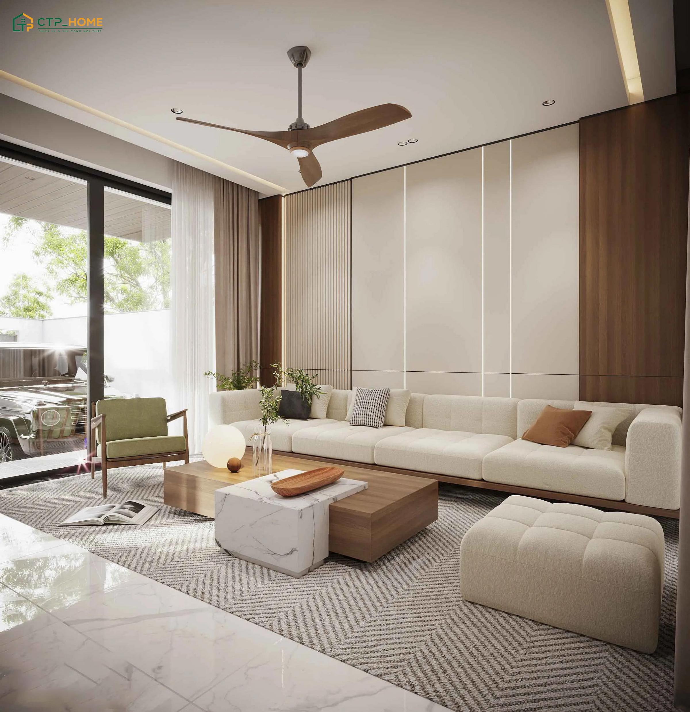 Mẫu trang trí phòng khách nhỏ 15m2 sẽ đảm bảo đầy đủ sự tiện nghi khi không gian được bố trí khoa học