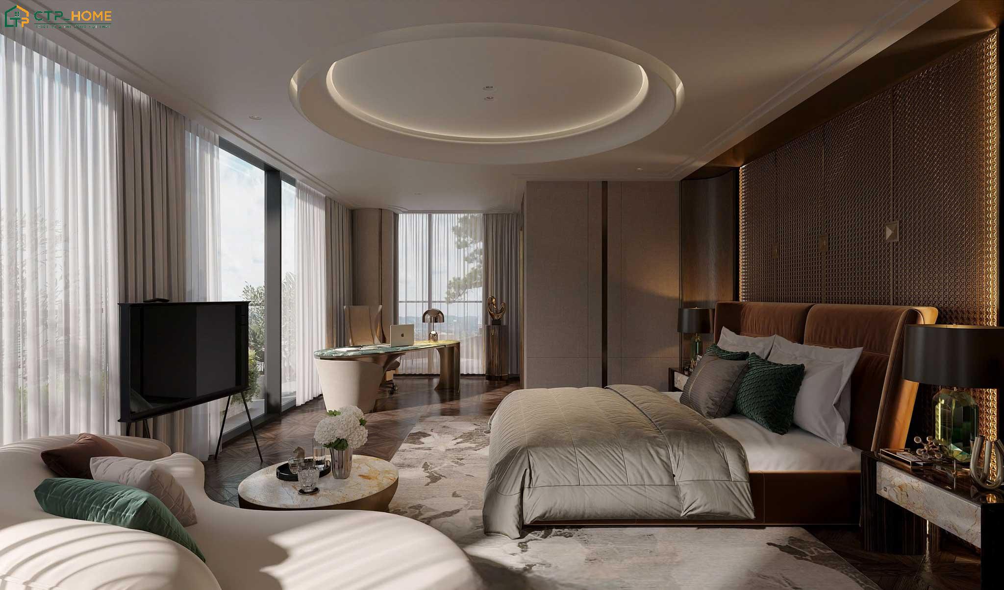 CTP Home cung cấp dịch vụ thiết kế decor phòng ngủ Master chuyên nghiệp và chỉn chu